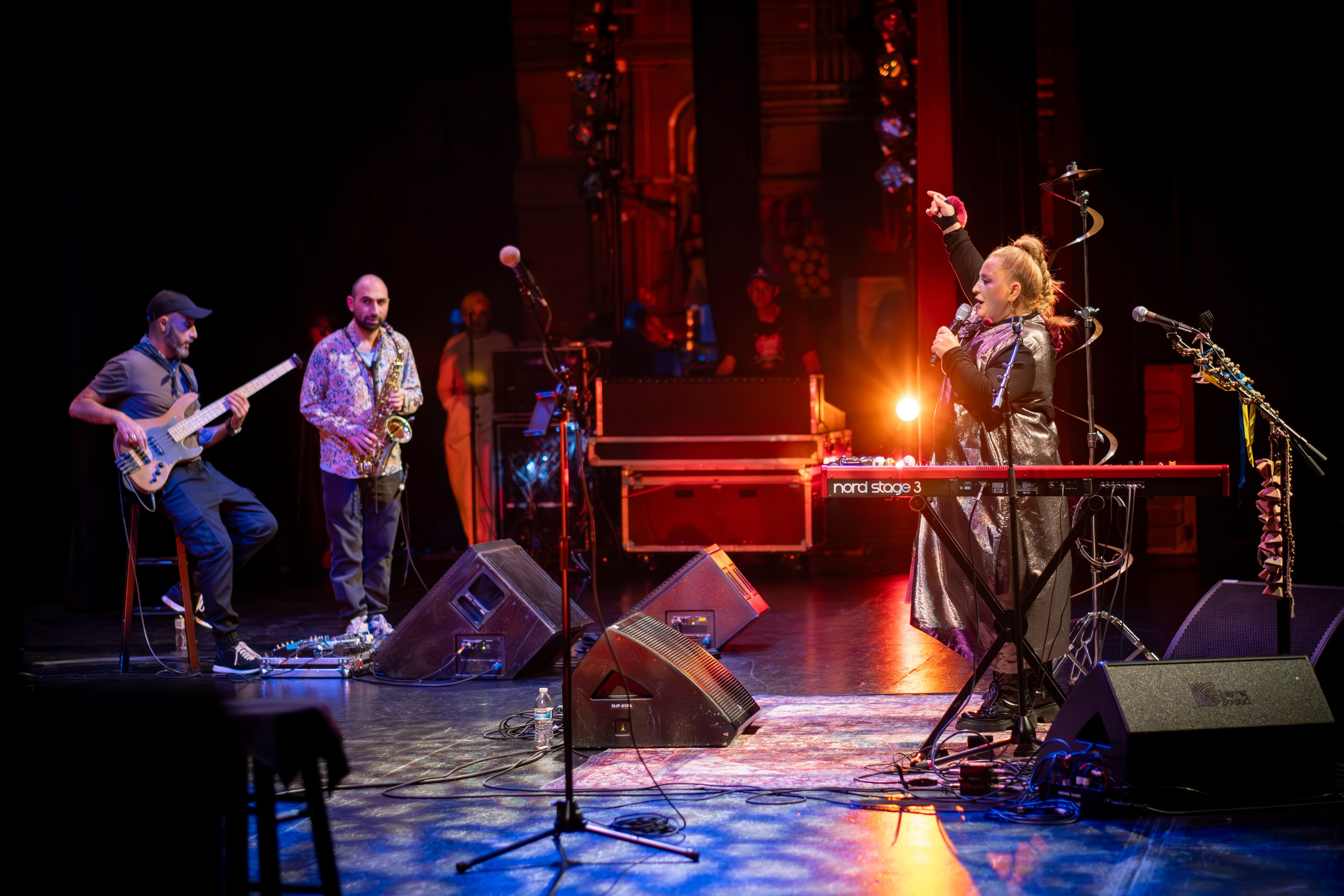 NINO KATAMADZE / 2023. Reportage concert portrait photography in the San Francisco Bay Area