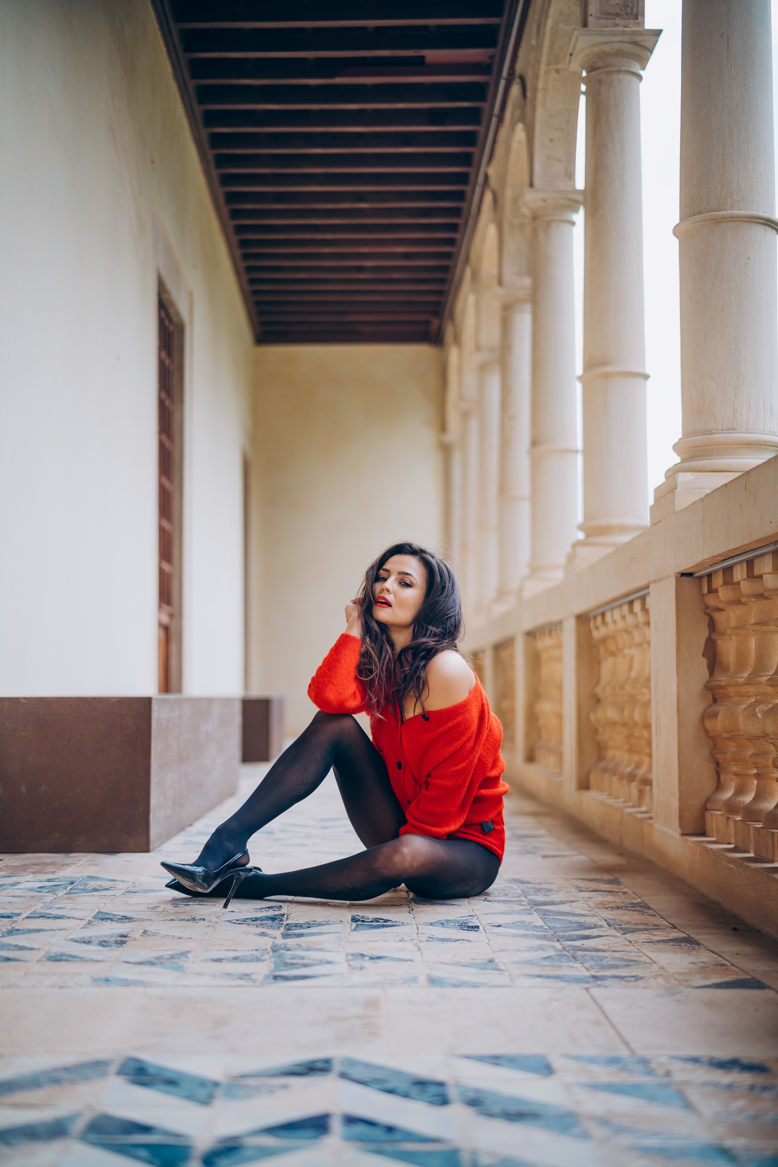 Lady in red. Fotógrafo en Palma de Mallorca