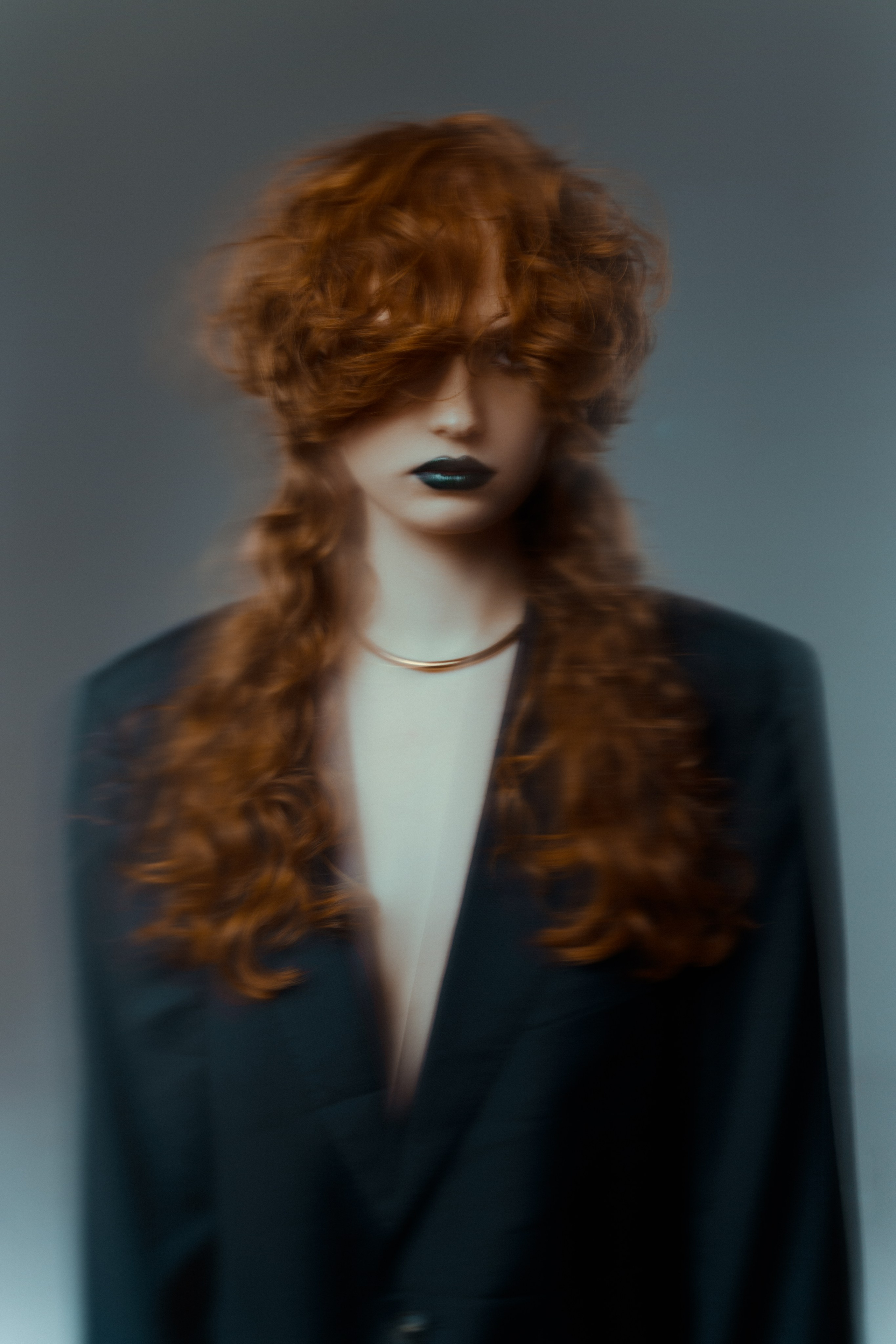 Fiery. Project hair for Davines. Sasha Veideman Photo