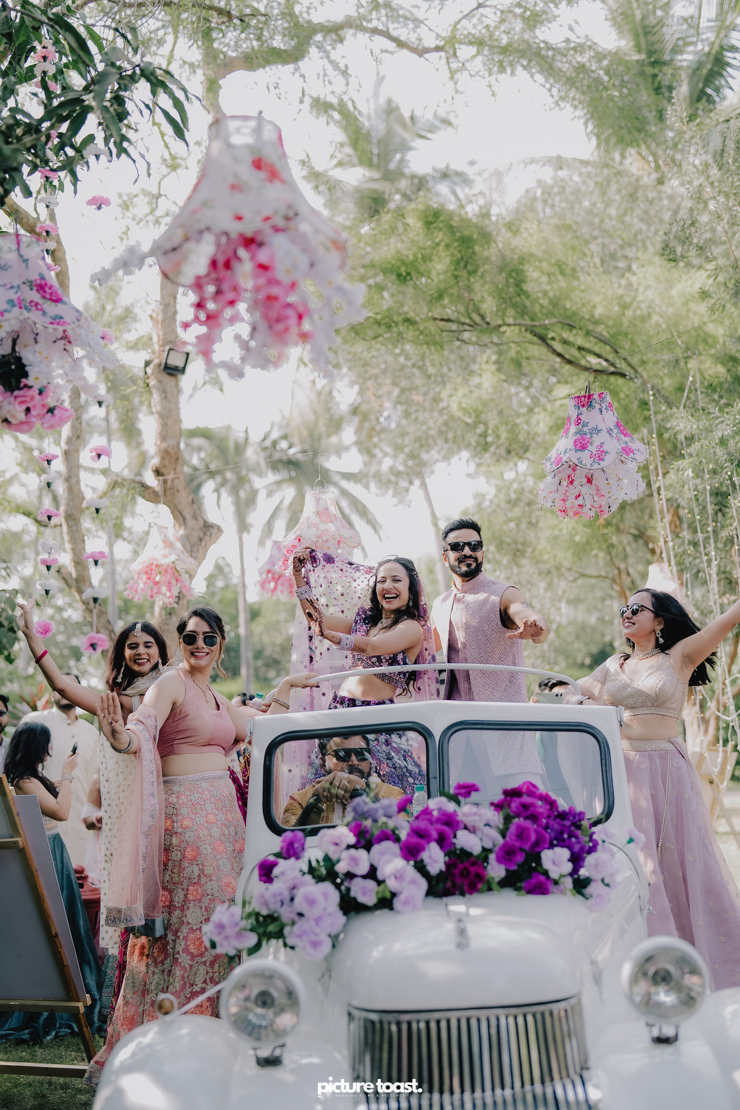 Varamala Ft. Barbie & Aneesh. Fine art Wedding Photographers in India & Canada