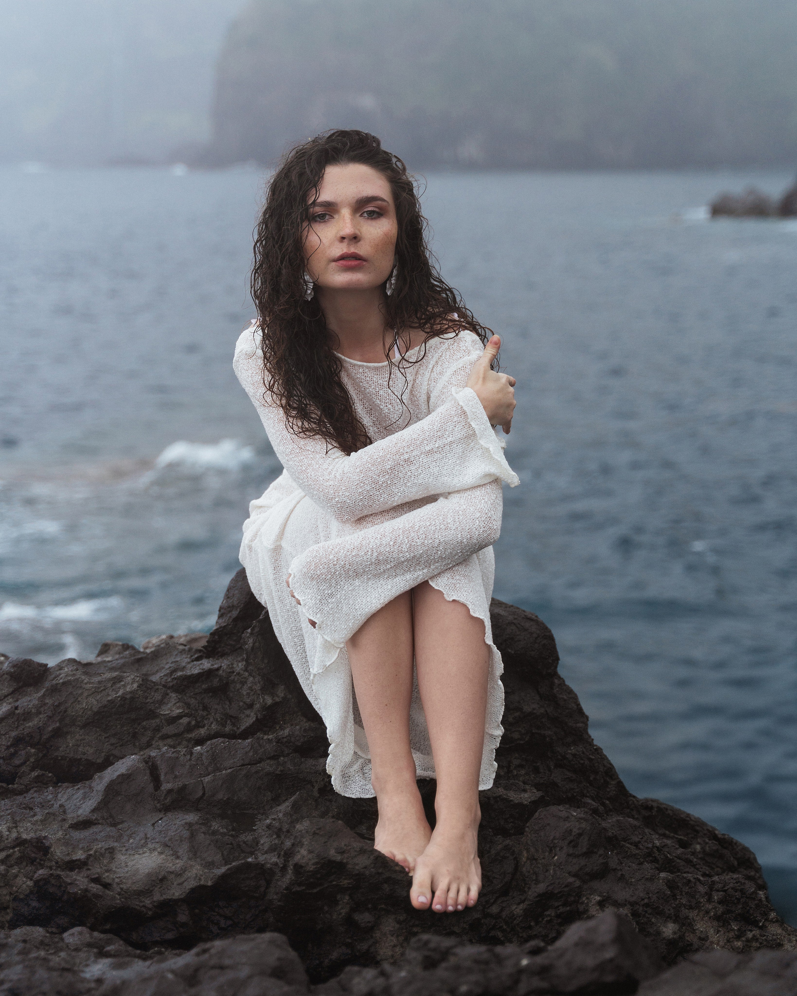 Misty Beach Portraits with Anita at Seixal | Madeira Photographer. Your photographer in Madeira