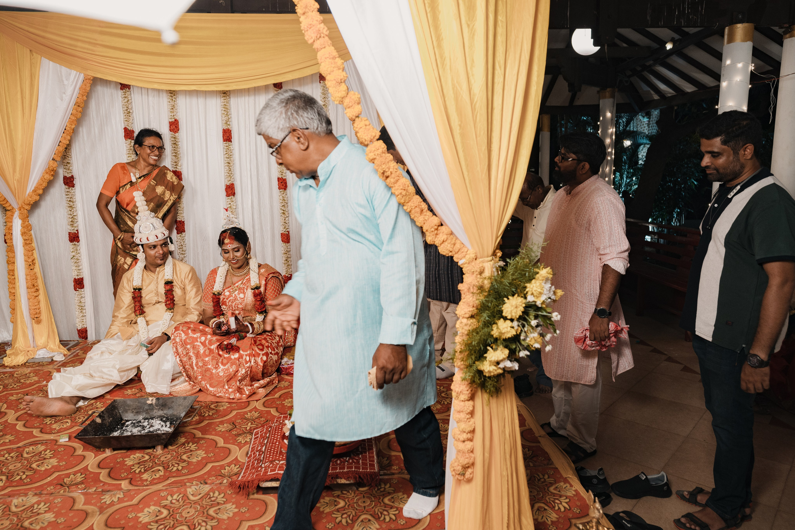 Sagaya & Rakesh. Agam Vizha