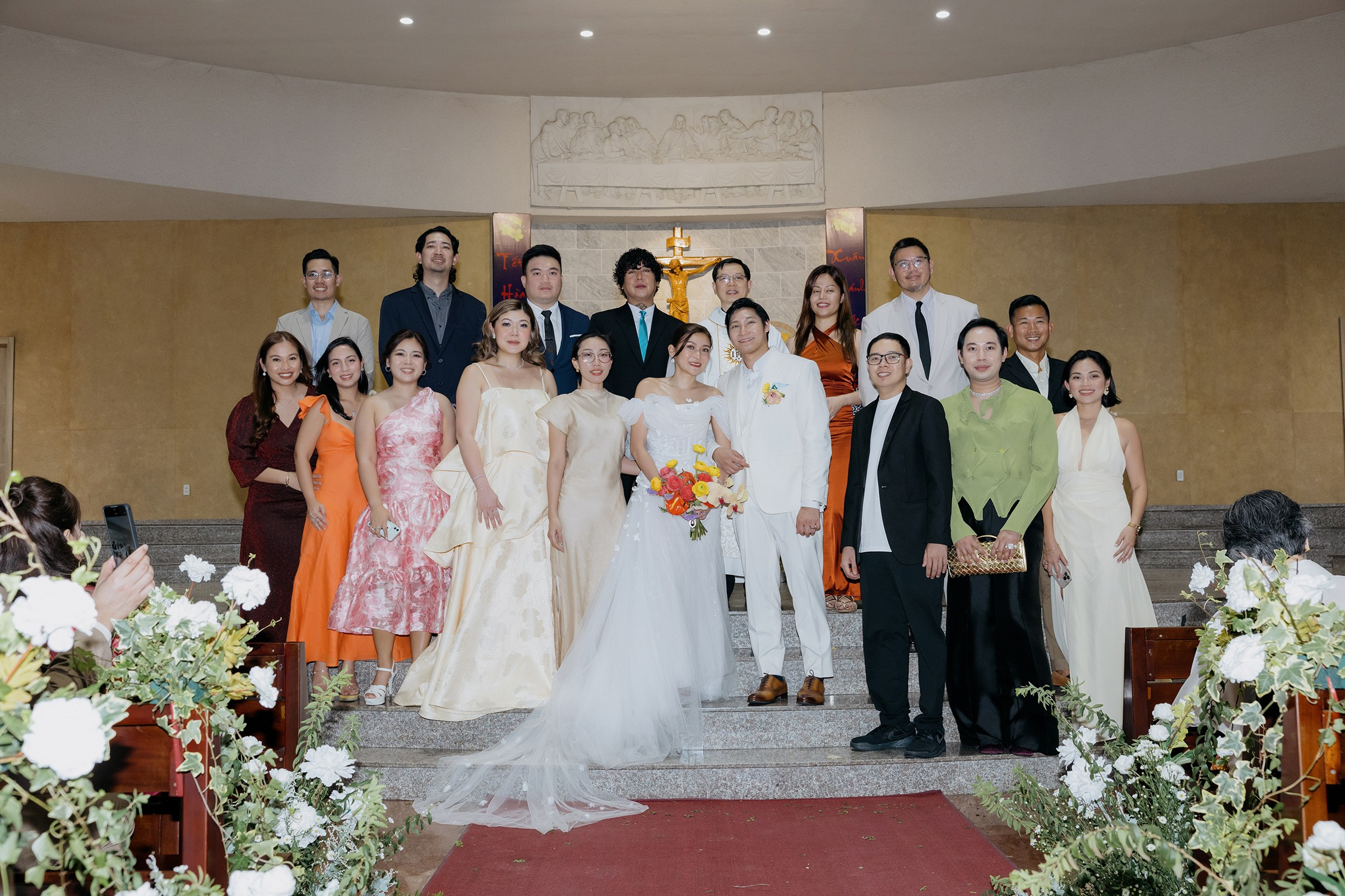 Church Wedding / Nica & Xavier. Nhiếp ảnh gia đám cưới hàng đầu tại Thành Phố Hồ Chí Minh