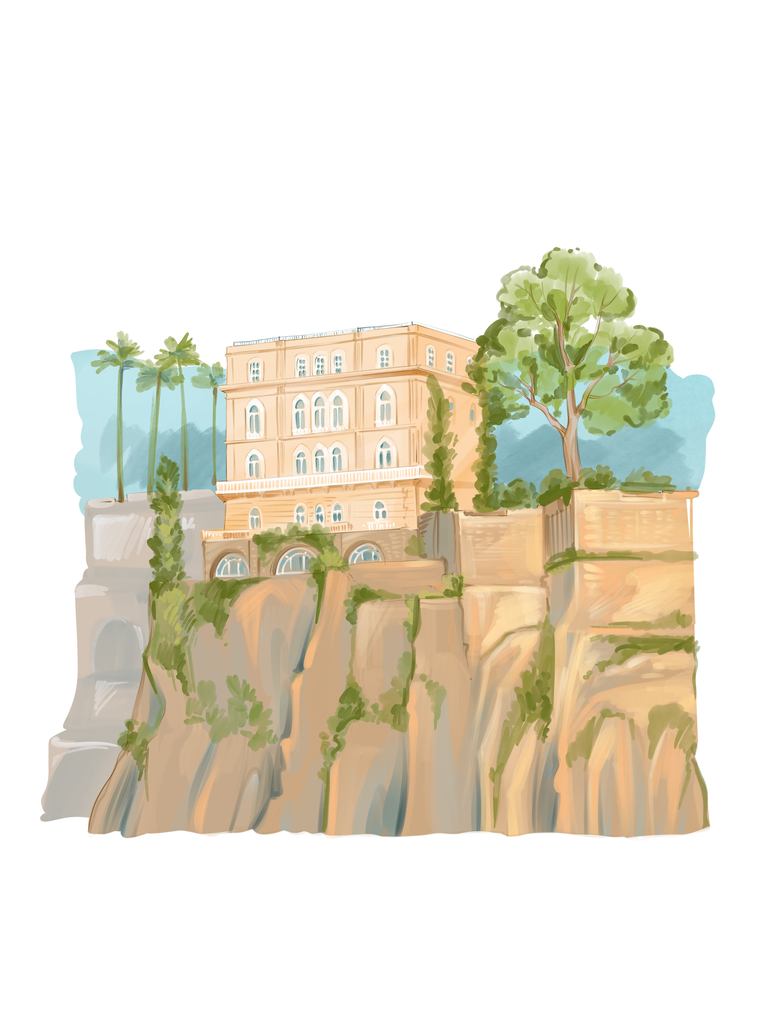 Illustration for Invitation. InnaIllustrator