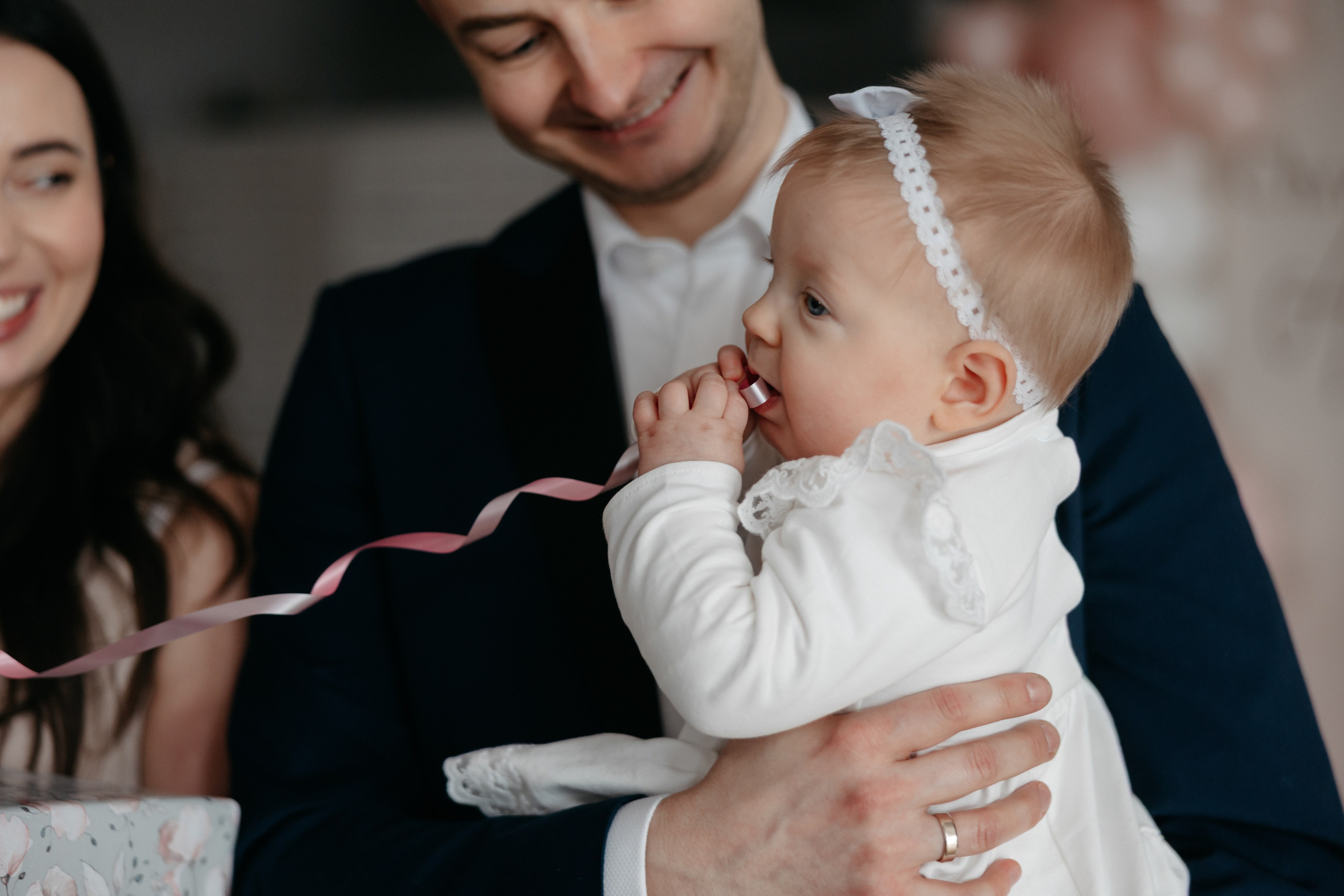 Chrzest Święty Amelki. Fotograf Siedlce