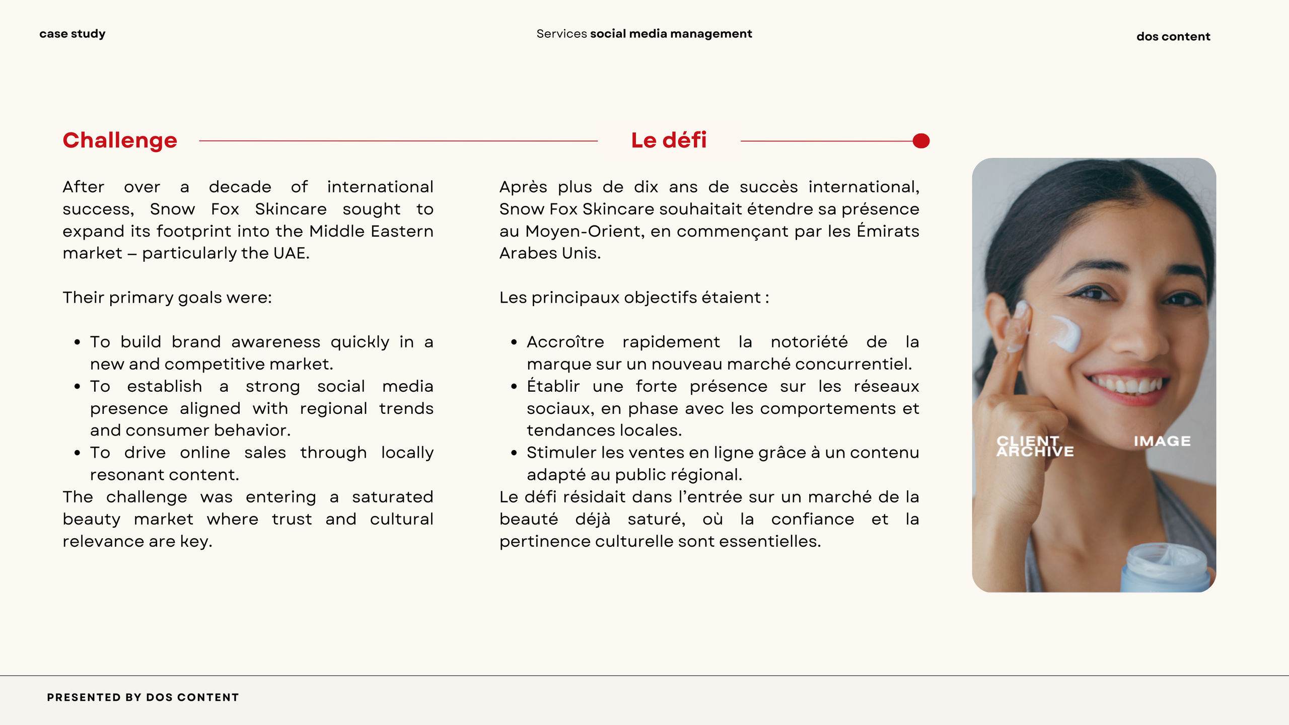 Skincare. Social media agency|Corporate photography|Lausanne|Geneva|Switzerland