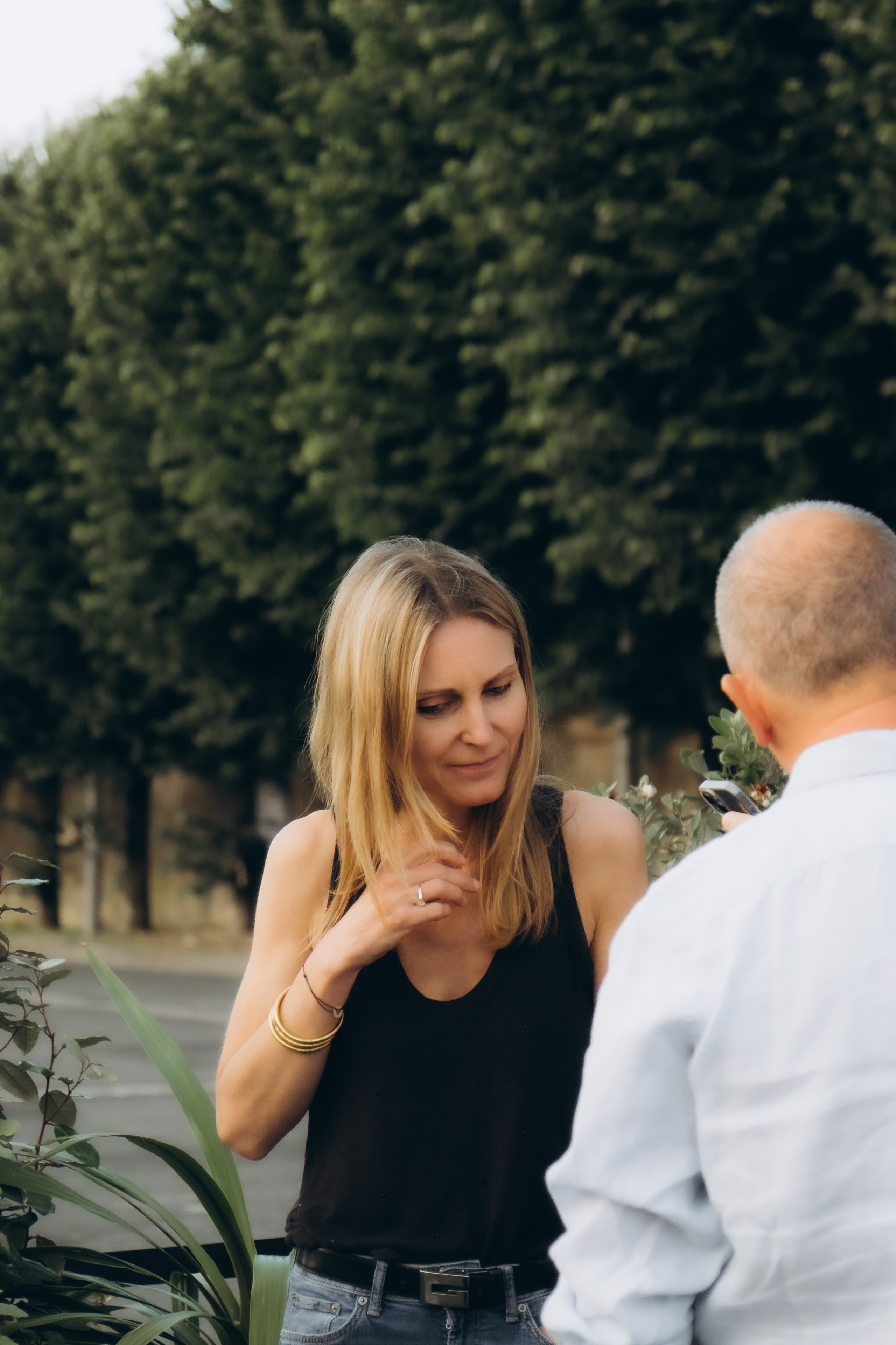 Marie’s Birthday with an Eiffel Tower view. Photographer in Paris Marina Chaput