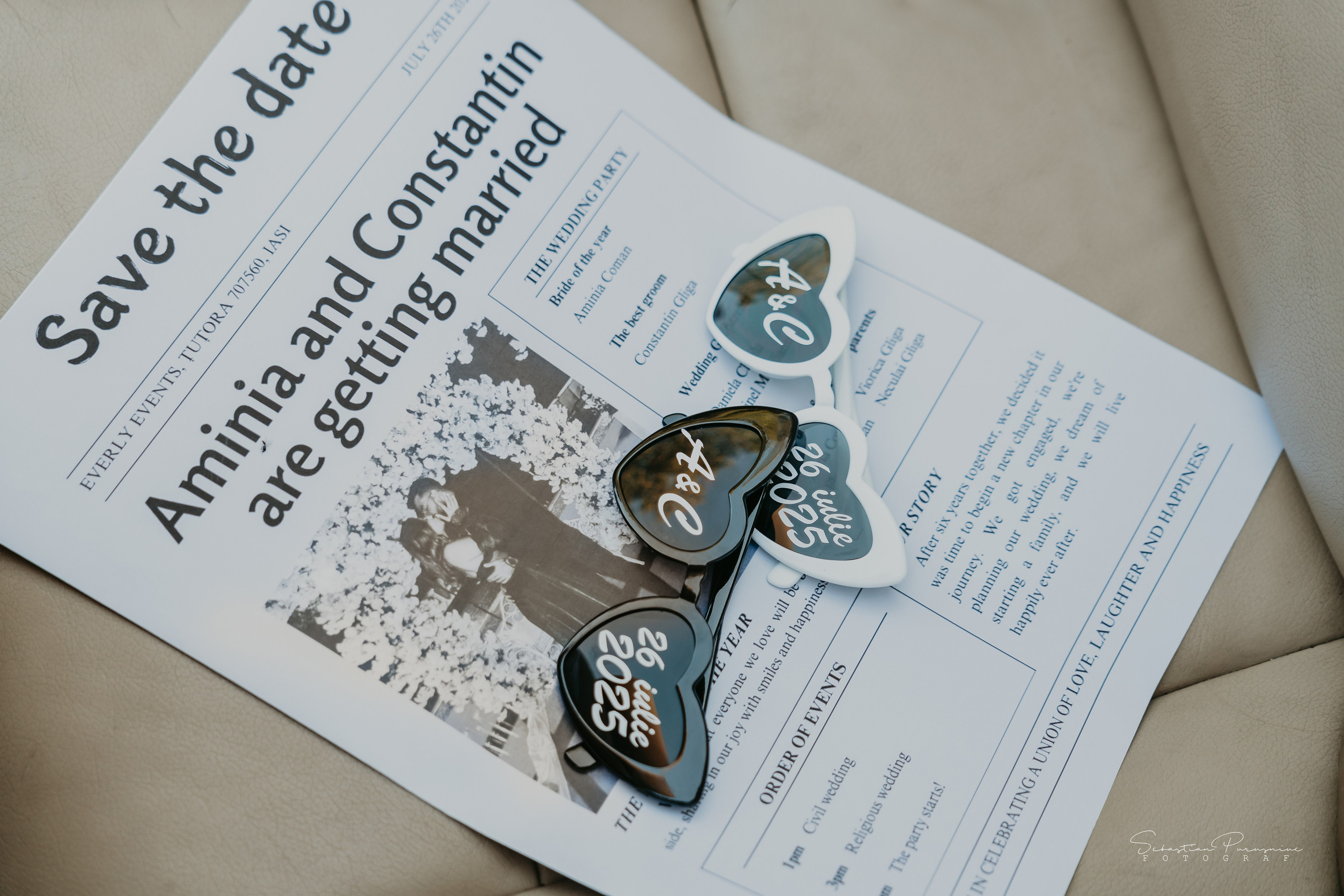 Save The Date. Sebastian Purusniuc Fotograf - Iasi