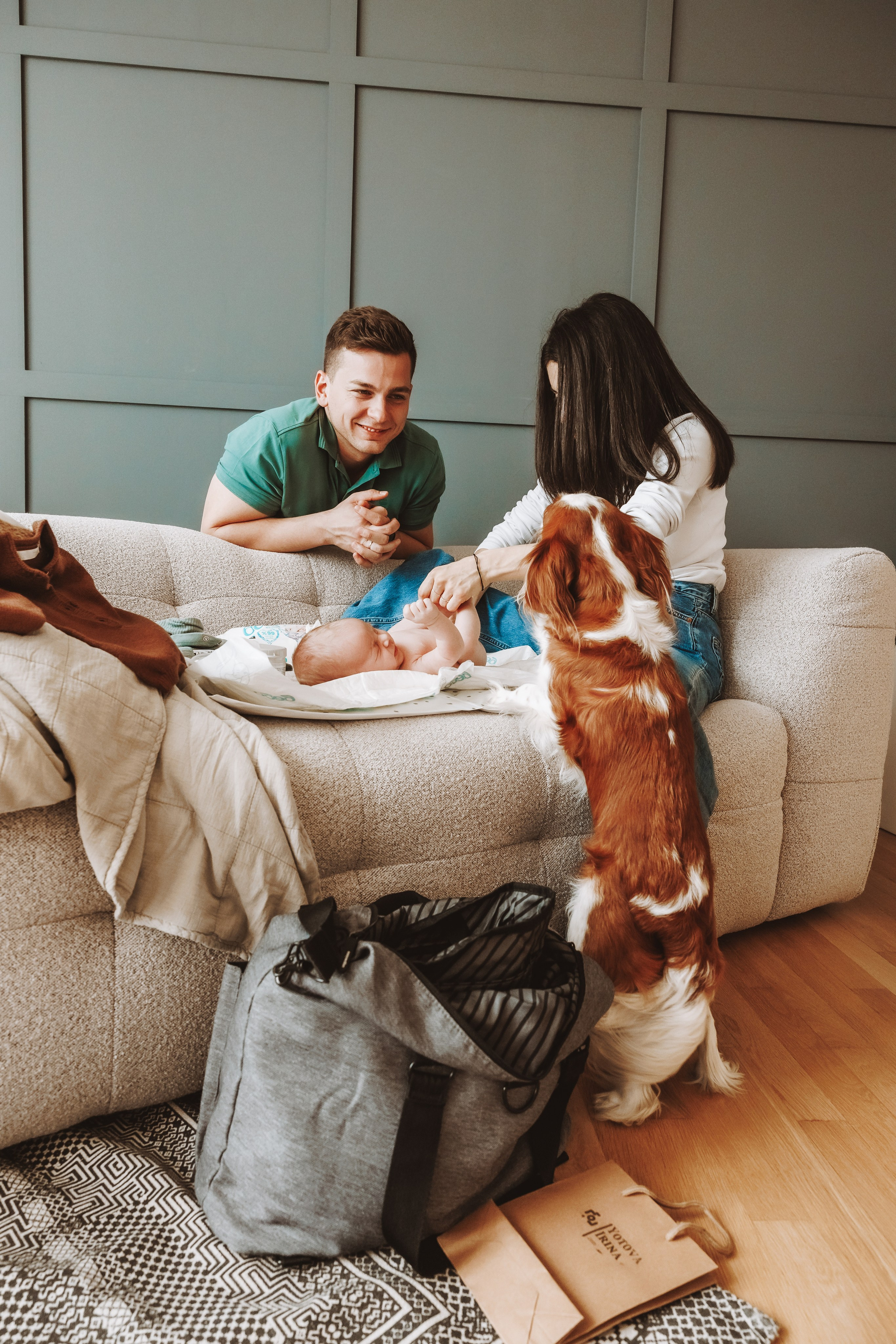 Фотосесия за новородено. Фотограф Ирина Йотова