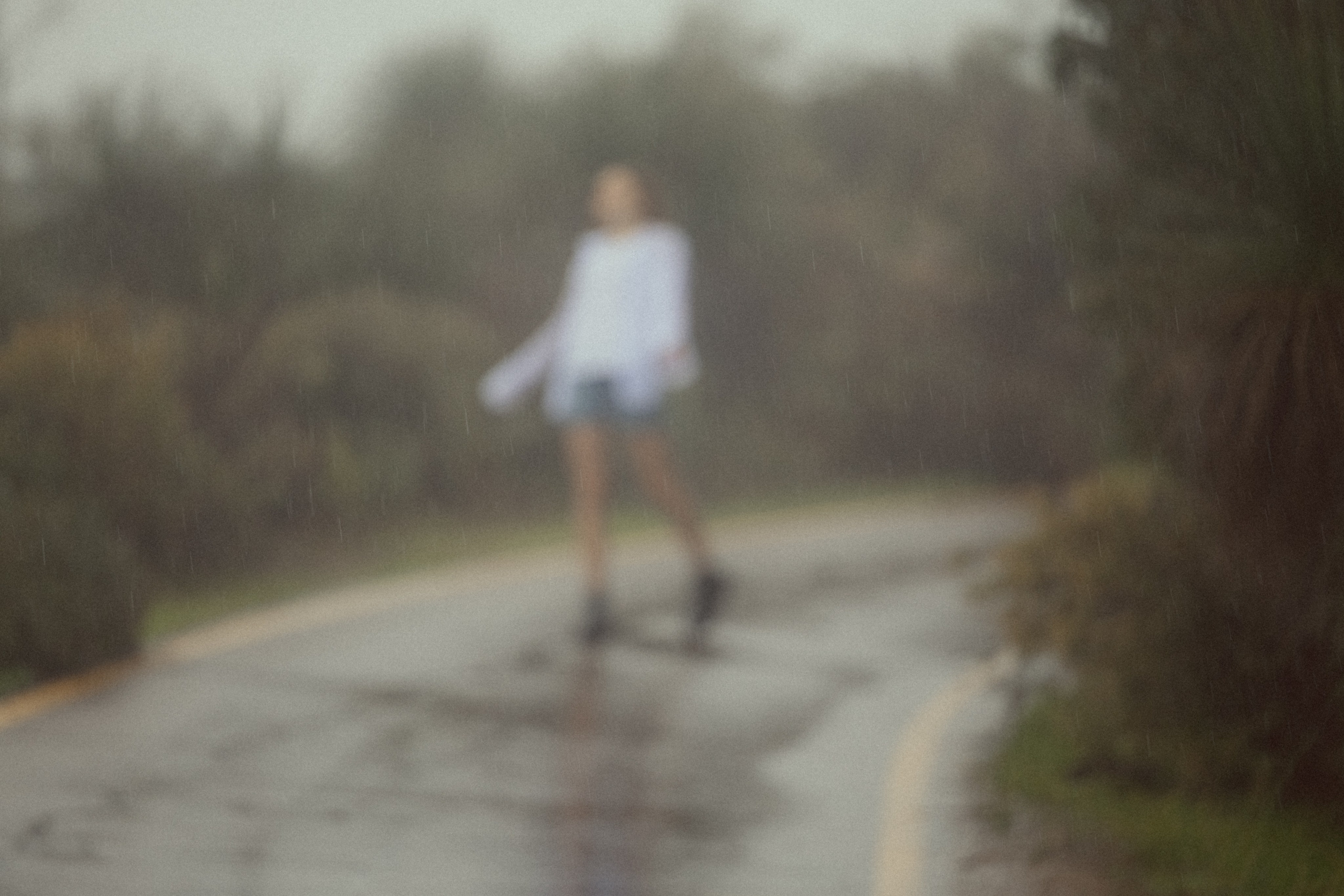 Carine in the rain