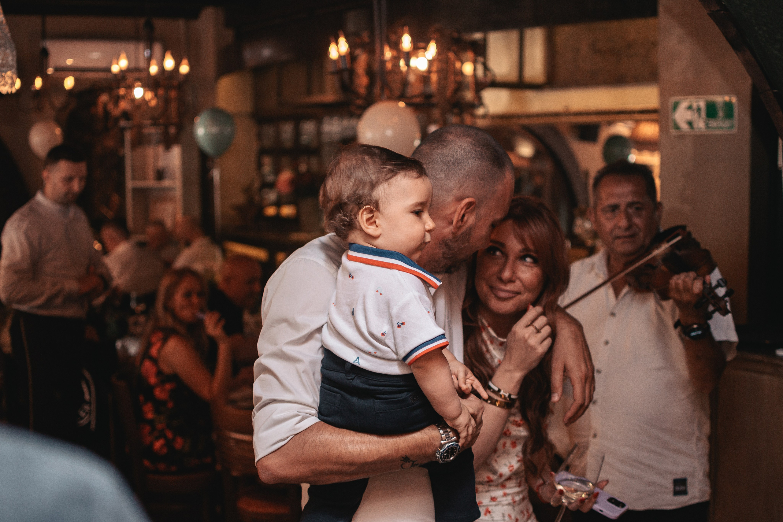 Lazar, krštenje i rođendan. BambinaaPhotography