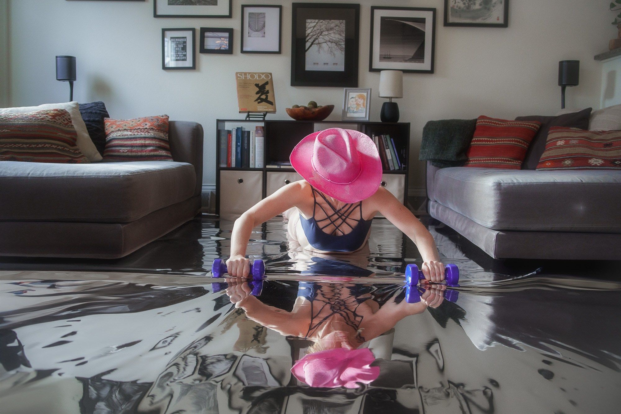 The Dark Side Of Pink. Lidia Sharapova is an artist working with photography in Milwaukee, WI