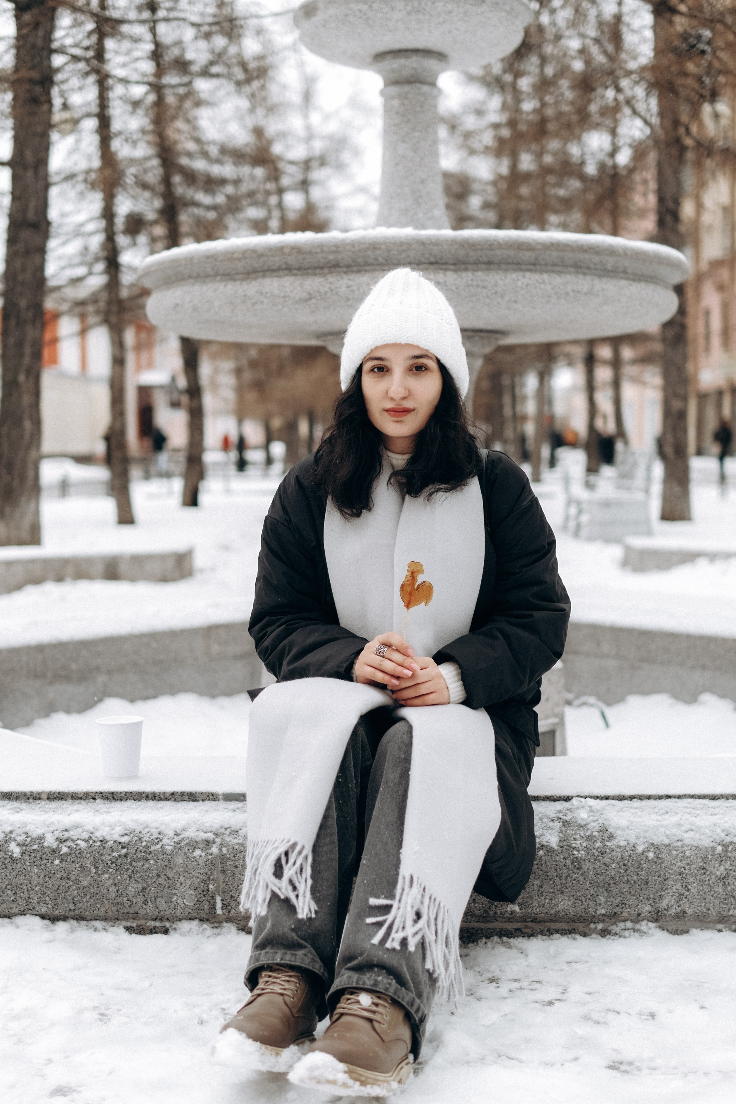 Snowy Day. Lens Captures Life