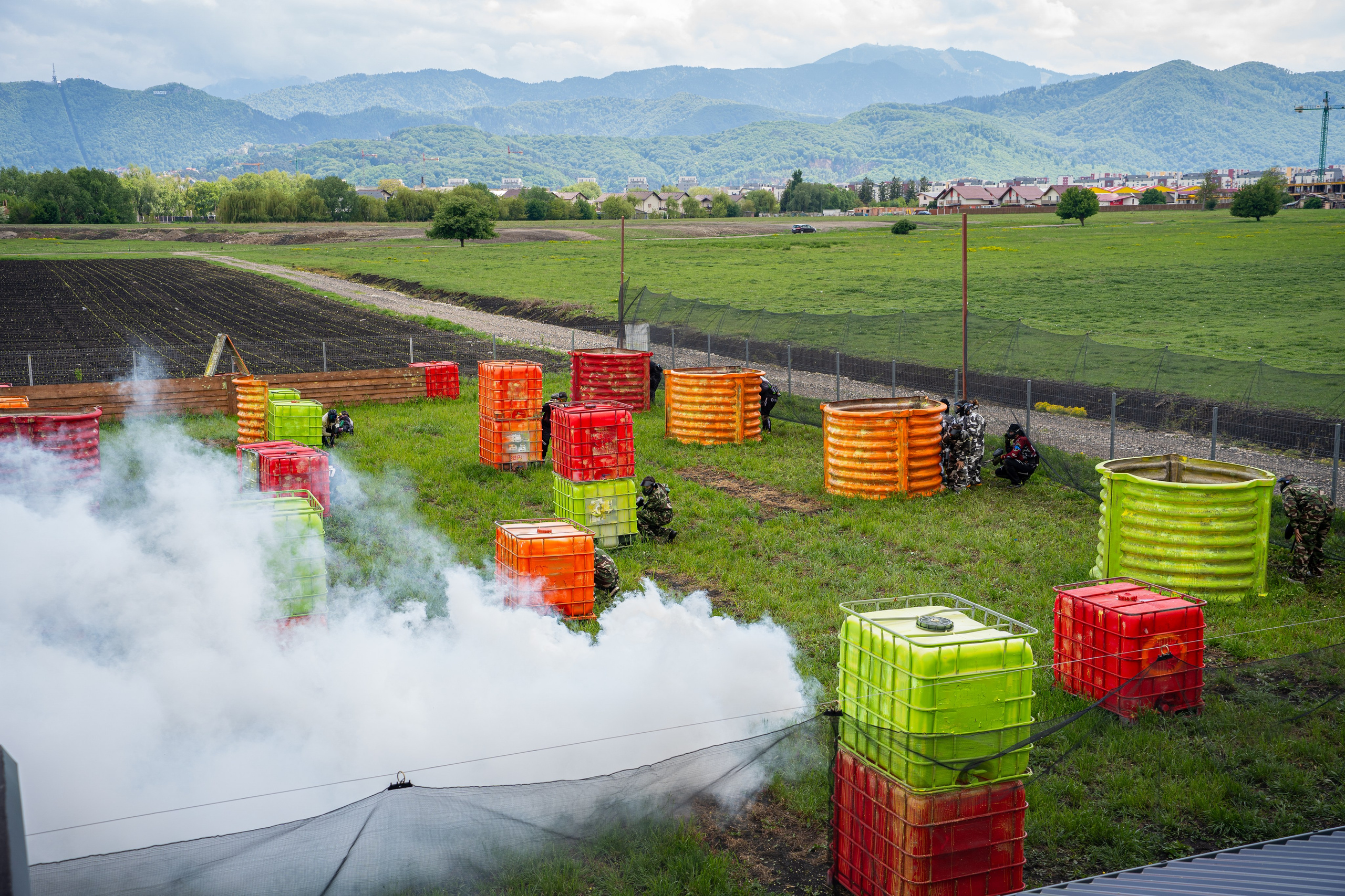 Deschidere Arena Paintball Brasov. Adelinne