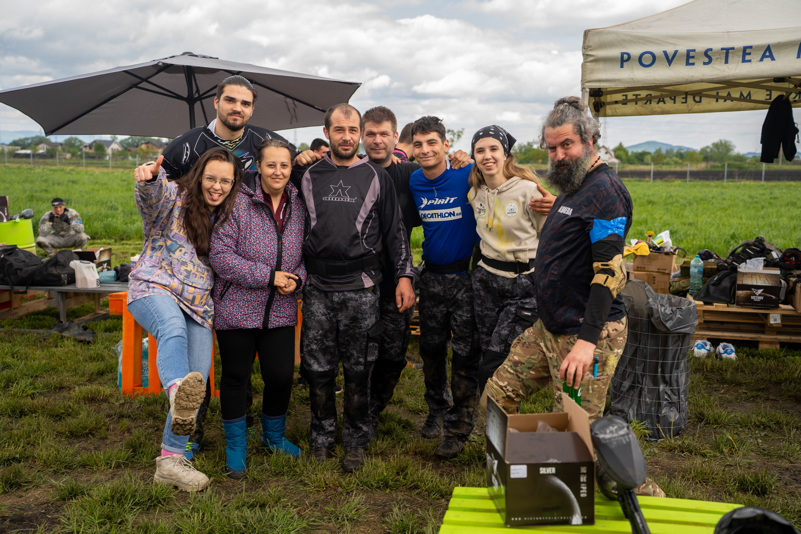 Deschidere Arena Paintball Brasov. Adelinne