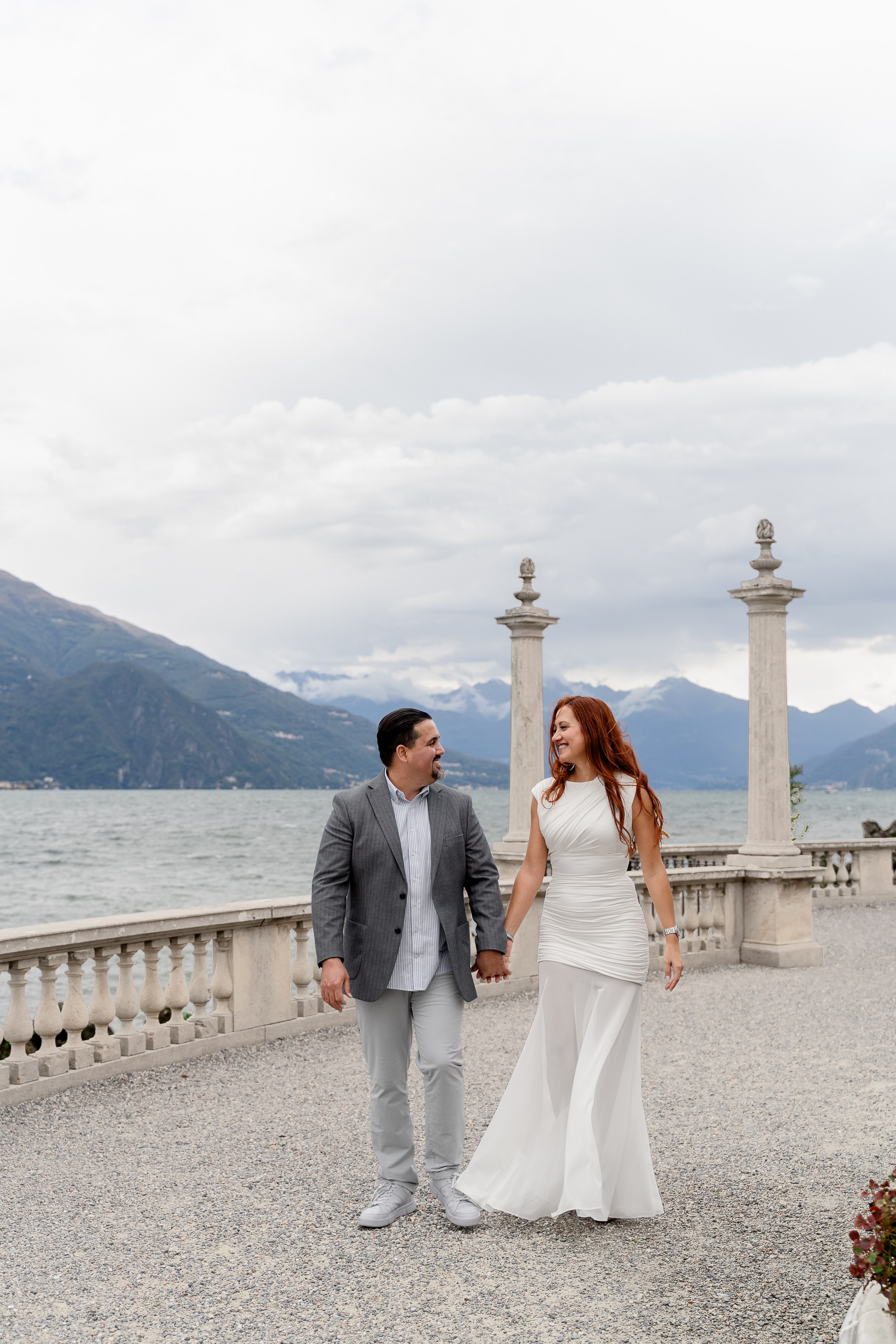 Villa Melzi Secret Proposal in Bellagio. Proposal Photographer in Lake Como