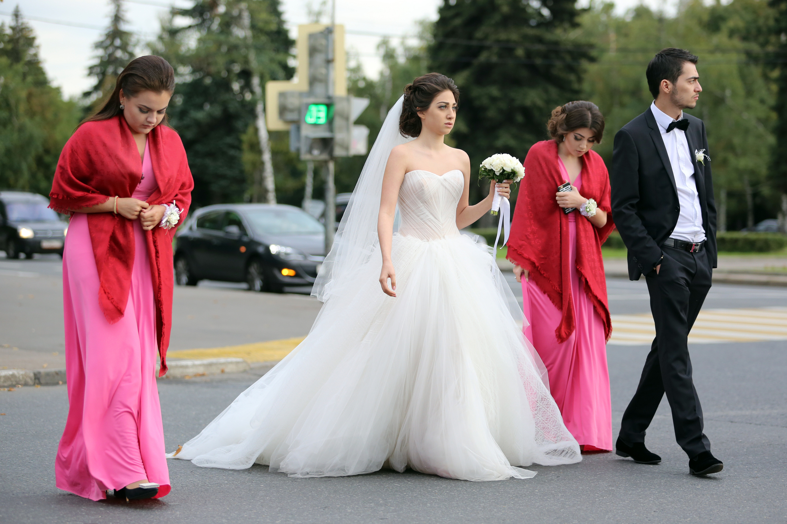 Wedding on Ferrari, bride, dress. Wedding and family photographer in Cork, Ireland. Tigran