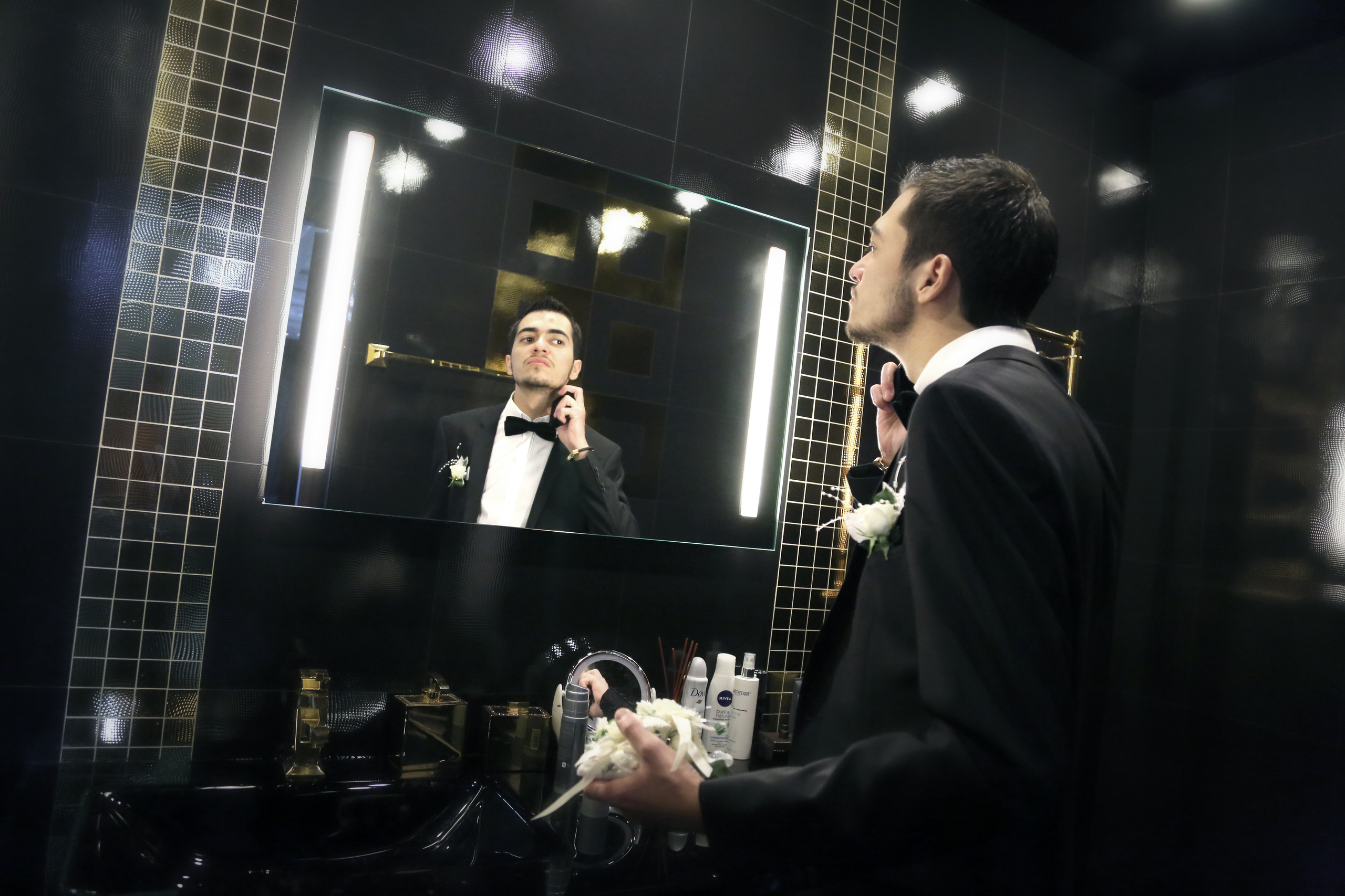 Wedding on Ferrari, bride, dress. Wedding and family photographer in Cork, Ireland. Tigran