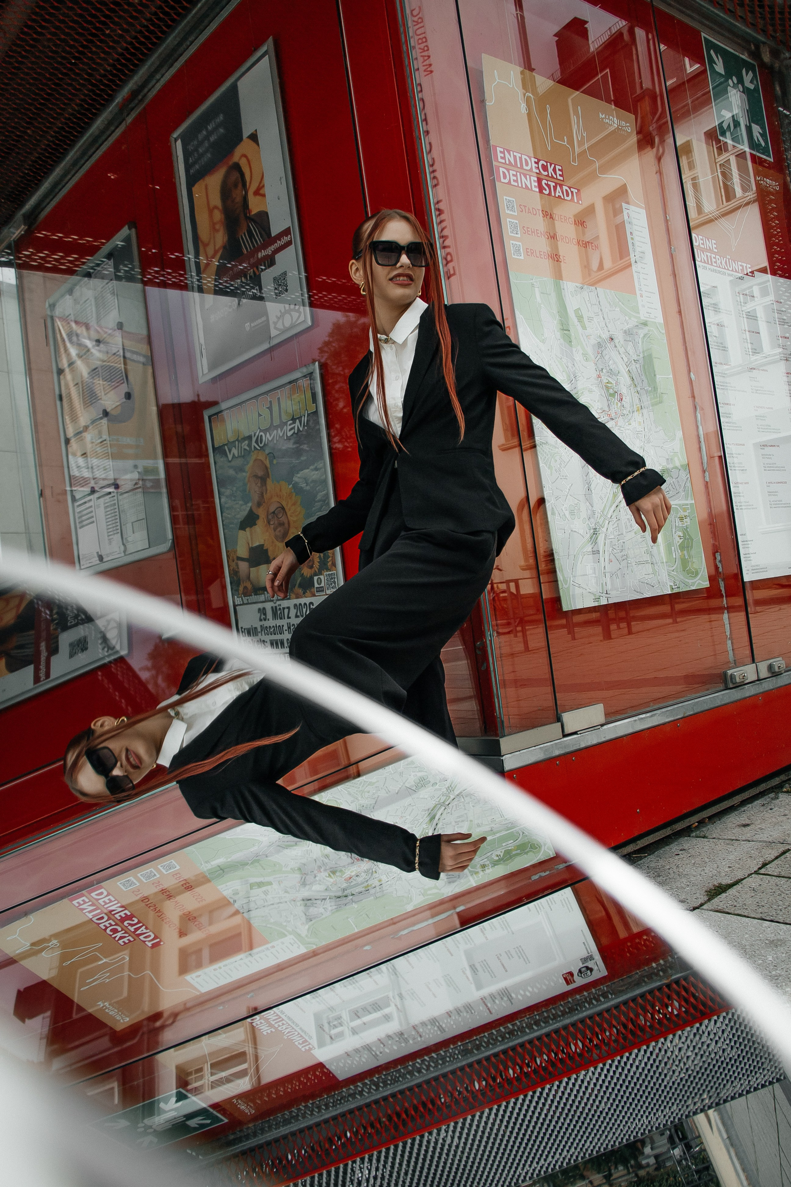 Red girl. PHOTOgrapher Germany MARBURG