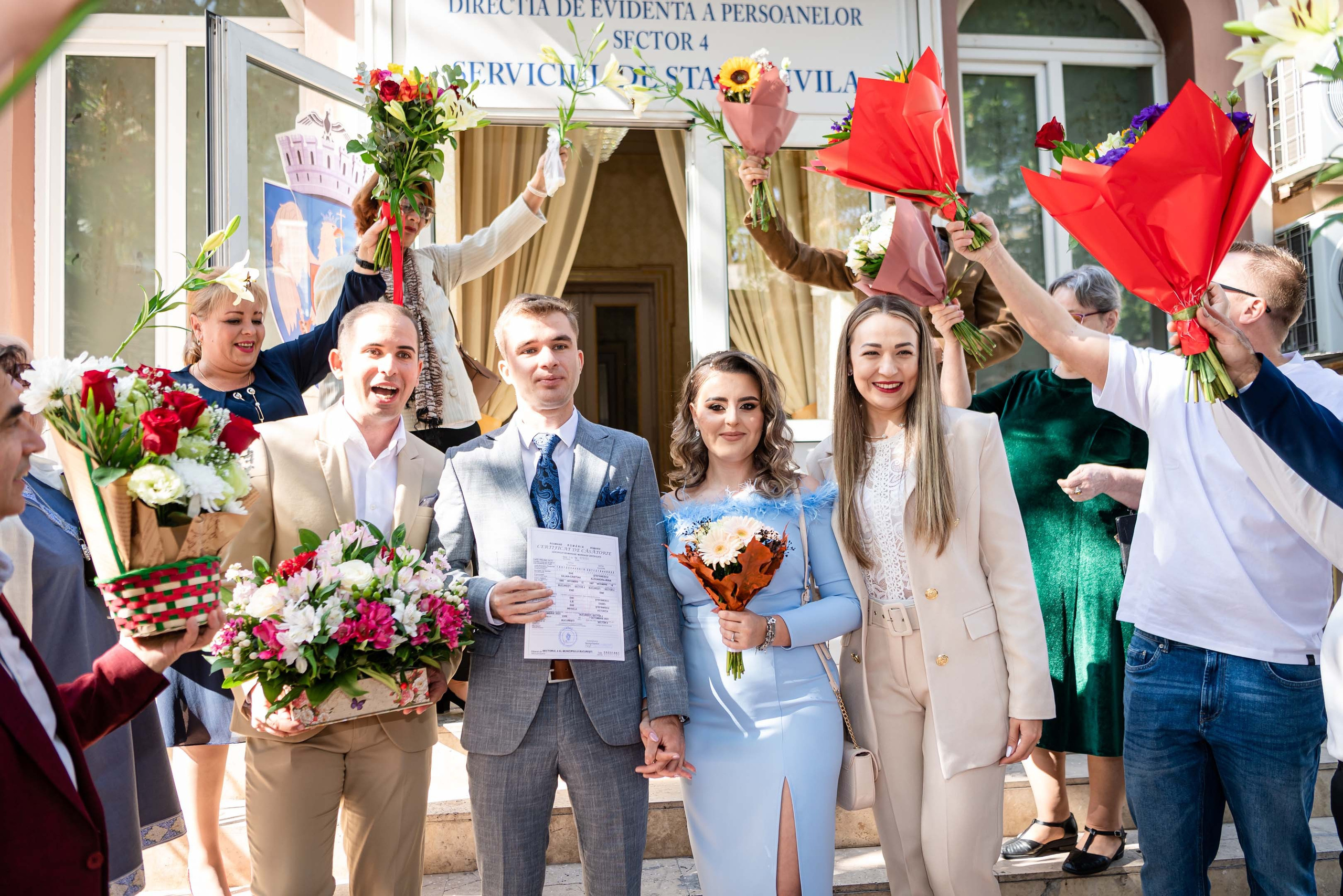 Cununie Iulian si Alexndra. Mugurel anghel