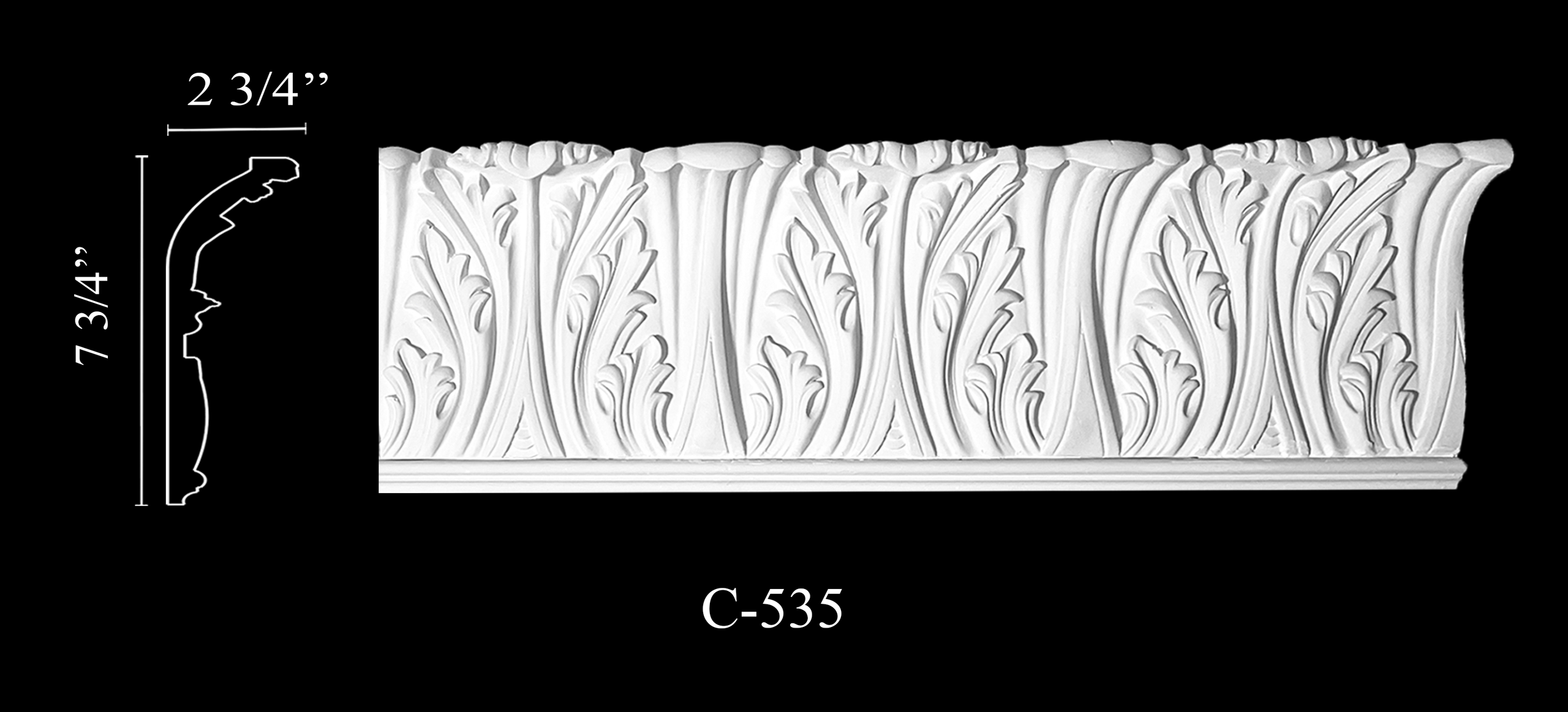 Crown Molding. Plaster molding