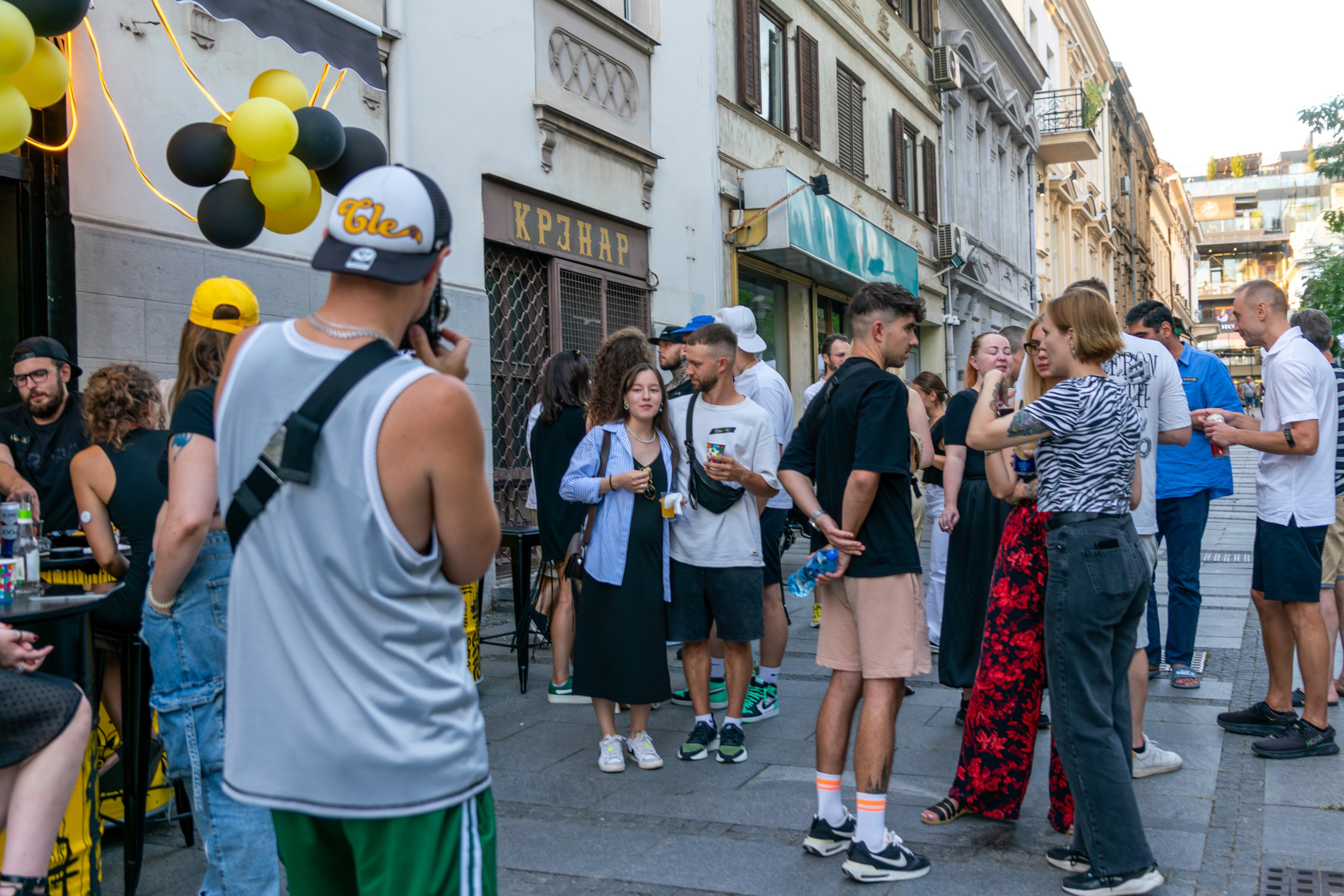 Репортажная фотосессия с открытия TATTO ROY в Белграде, Сербия. Виктория Федосеенко, фотограф в Сербии
