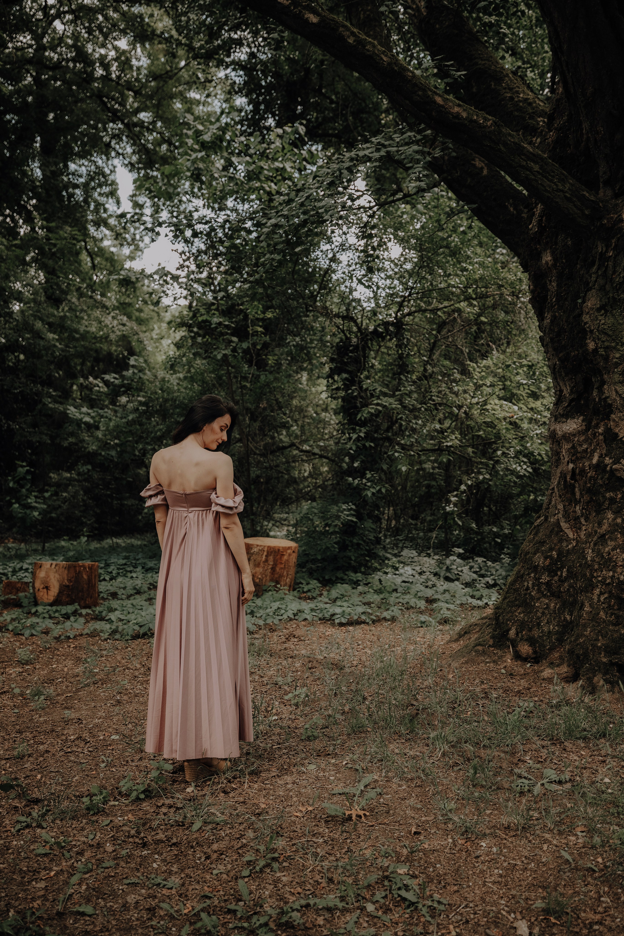 Anda și mometele ei de liniște în natura. Emotions Photo Art