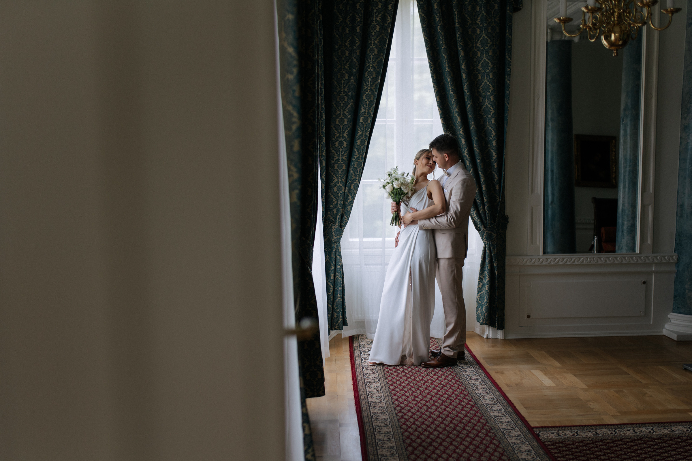 Vestuvinė fotosesija Paežerių dvare