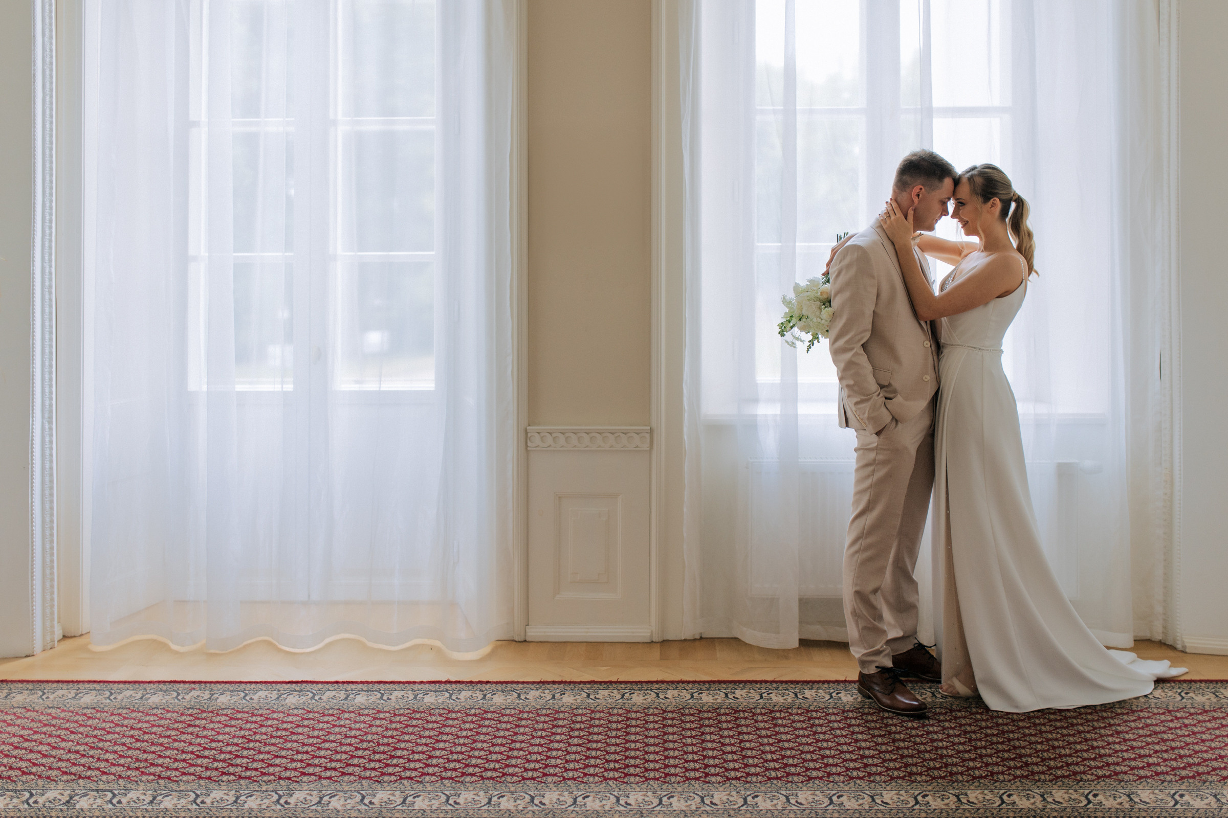 Vestuvinė fotosesija Paežerių dvare