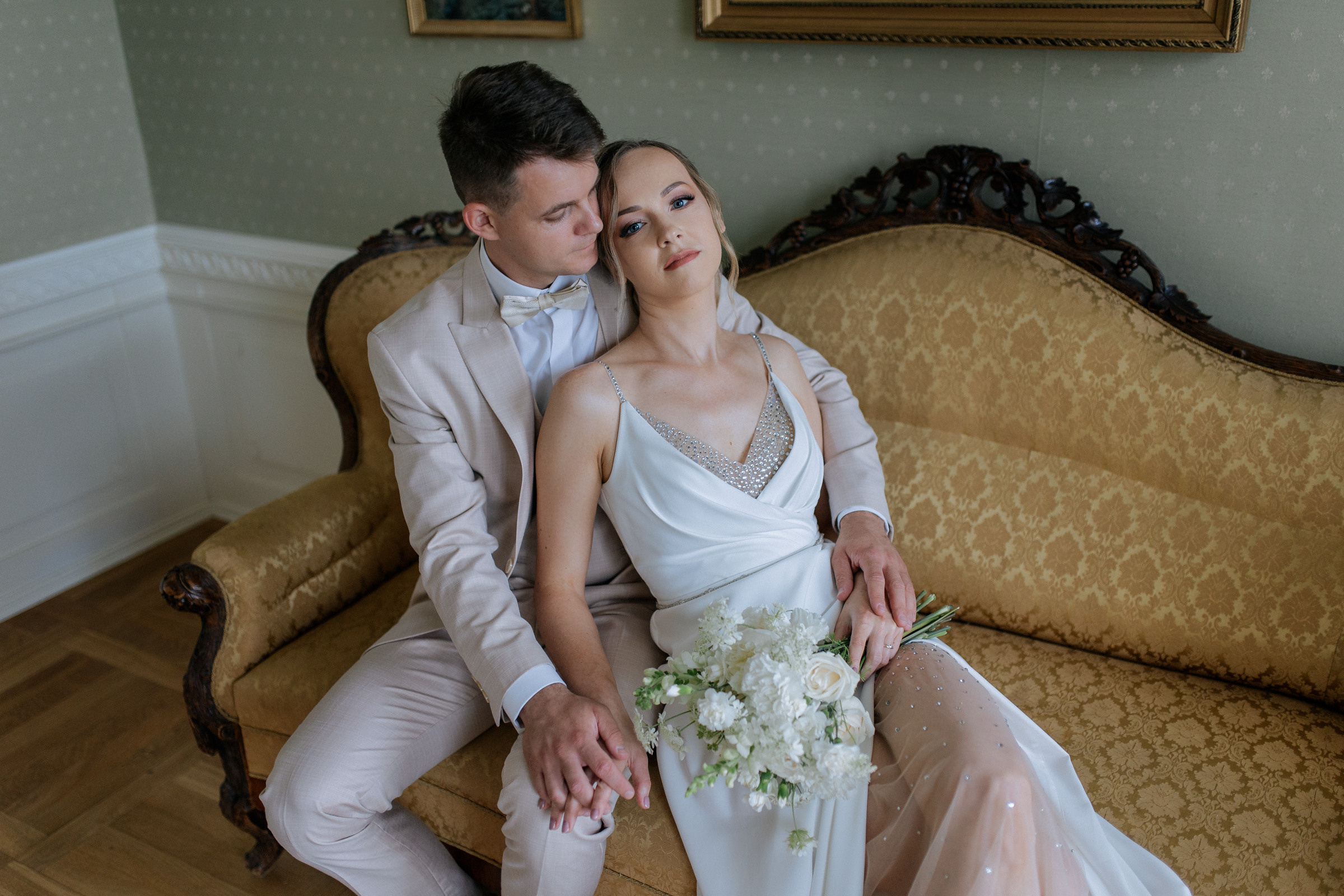 Vestuvinė fotosesija Paežerių dvare