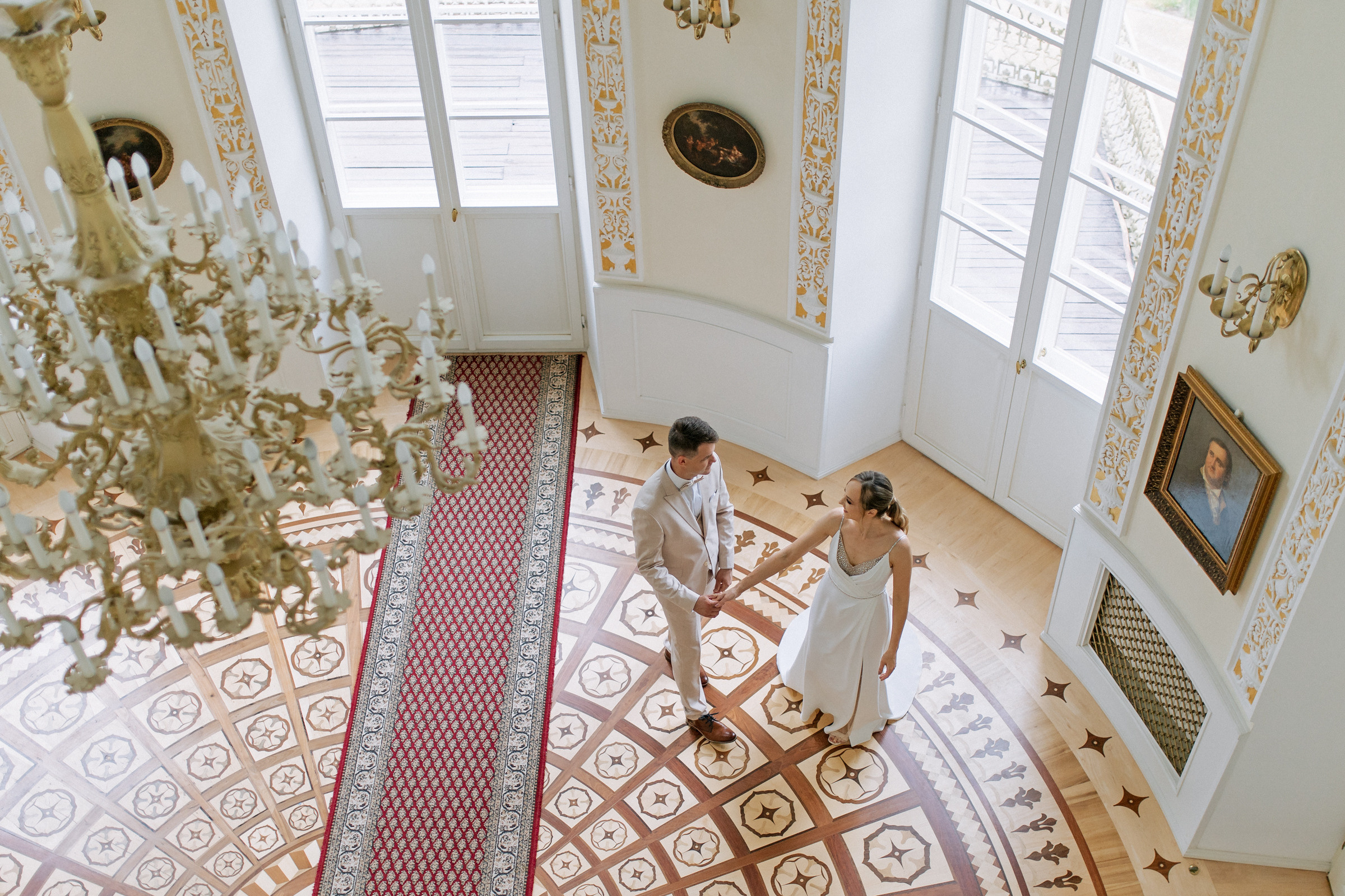 Vestuvinė fotosesija Paežerių dvare