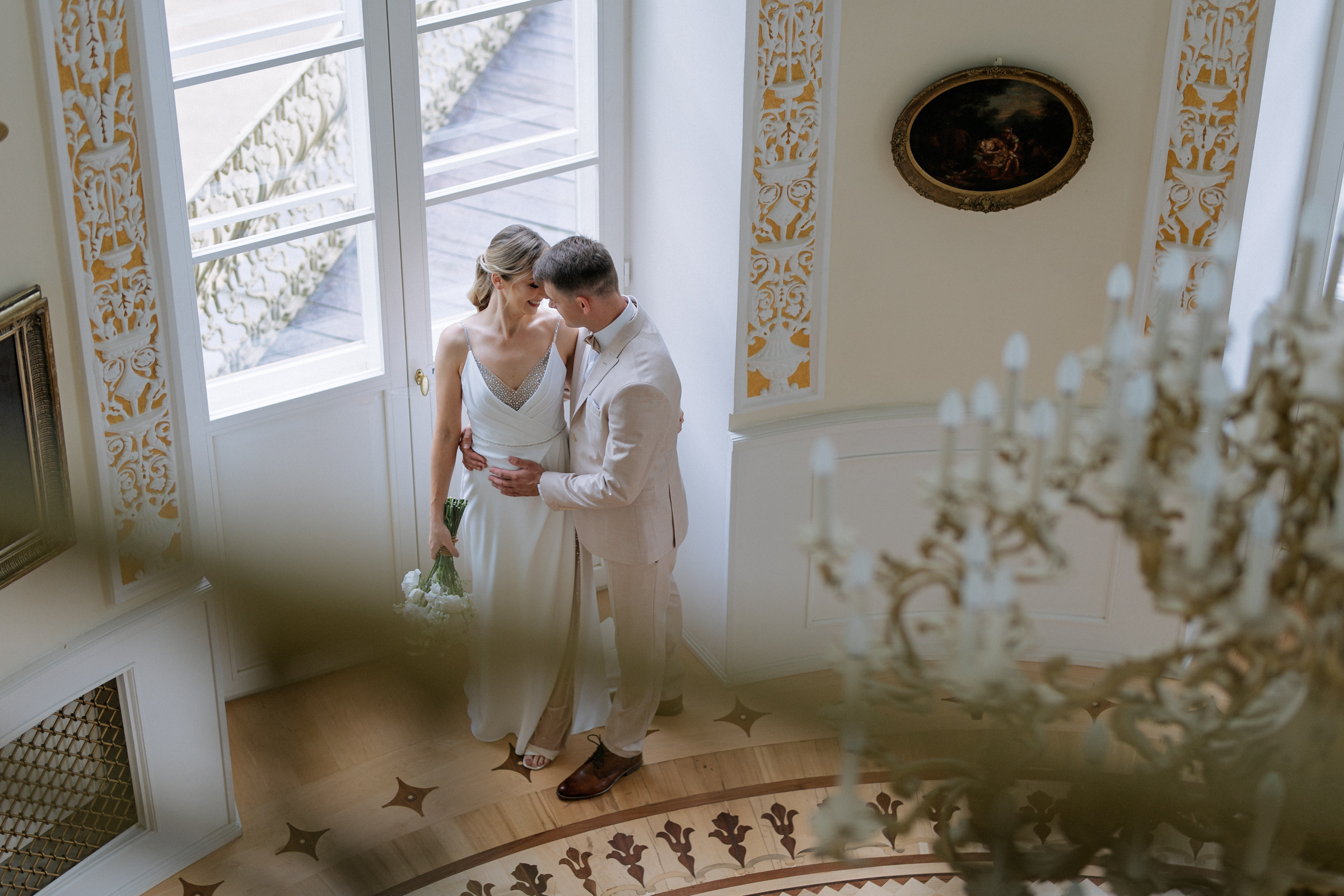 Vestuvinė fotosesija Paežerių dvare