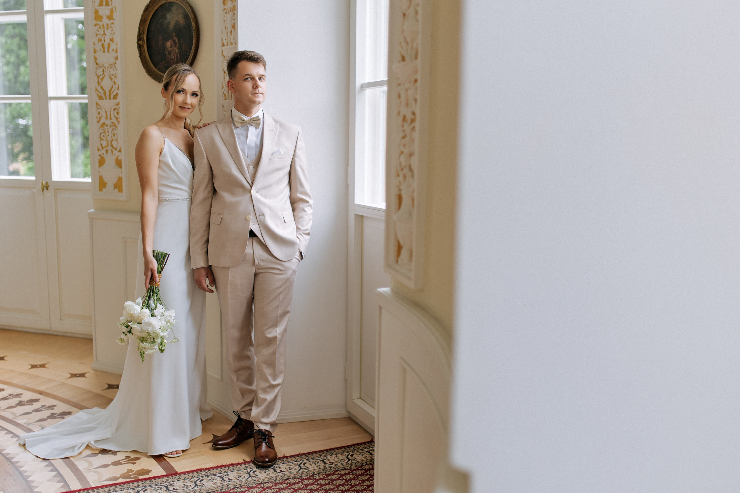 Vestuvinė fotosesija Paežerių dvare