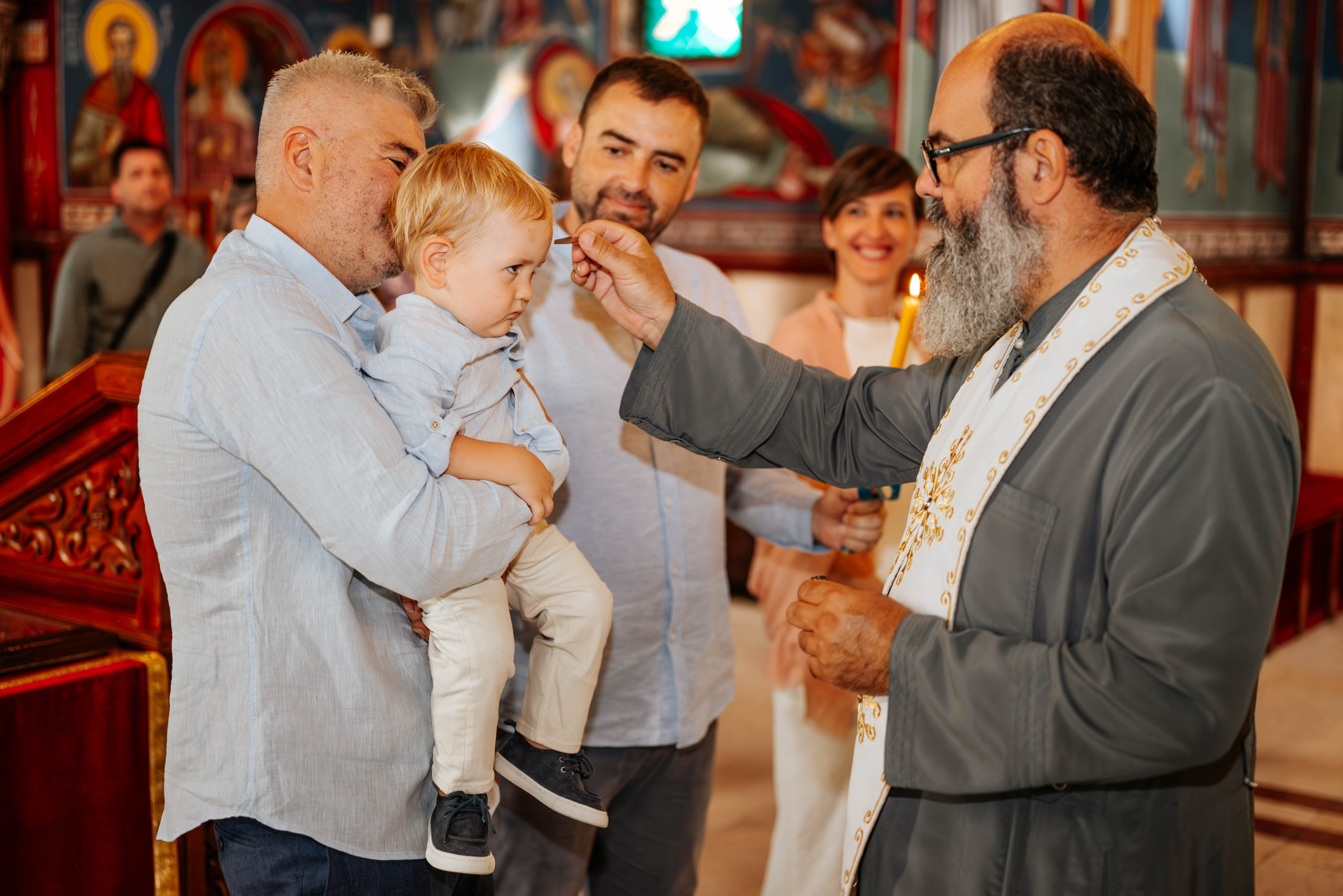 Kosta - krštenje. Dečiji i porodični fotograf