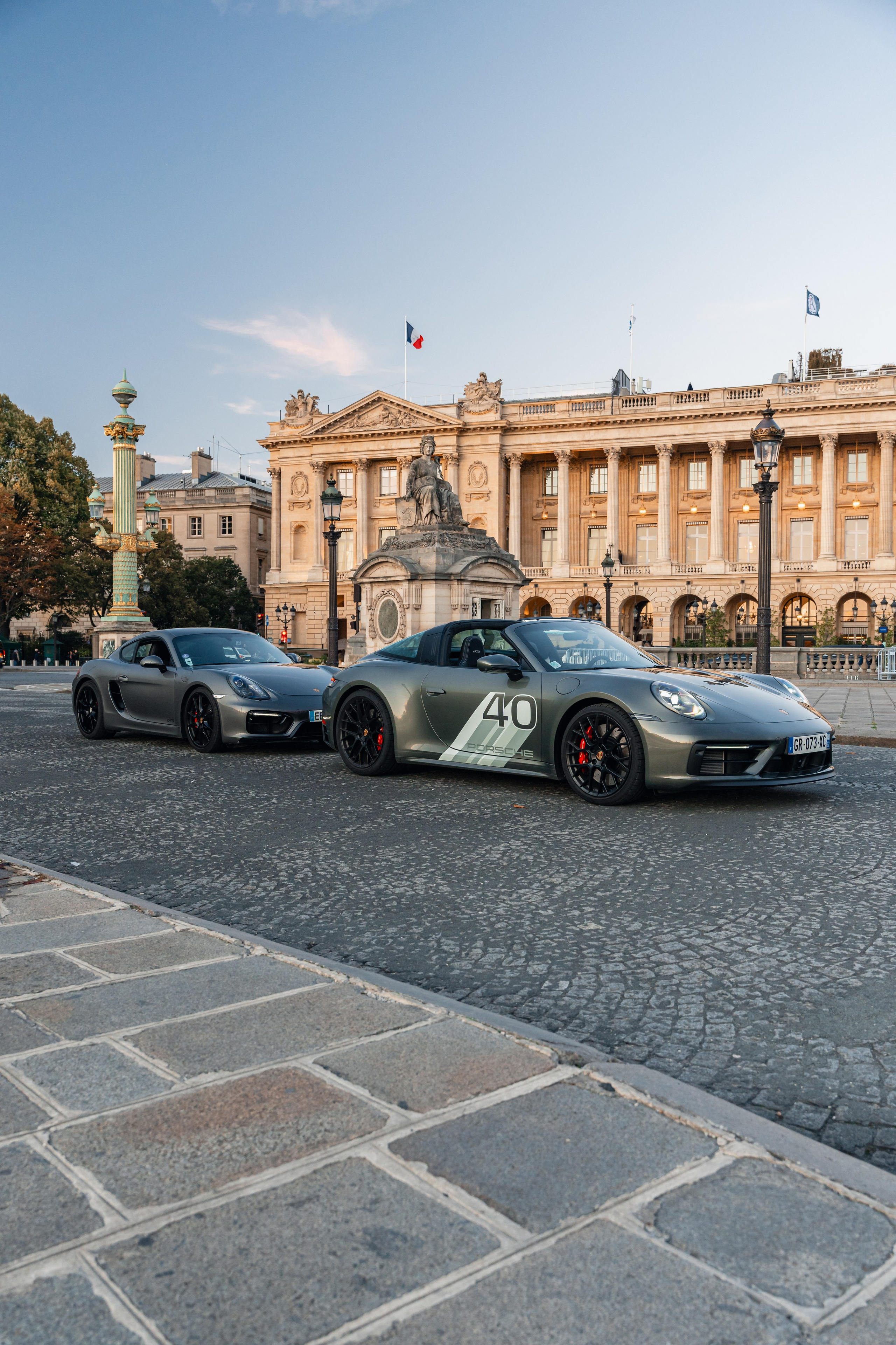 Porsche 911 Targa 4 GTS. Photographe de voitures à Paris — Vitalii Motruk