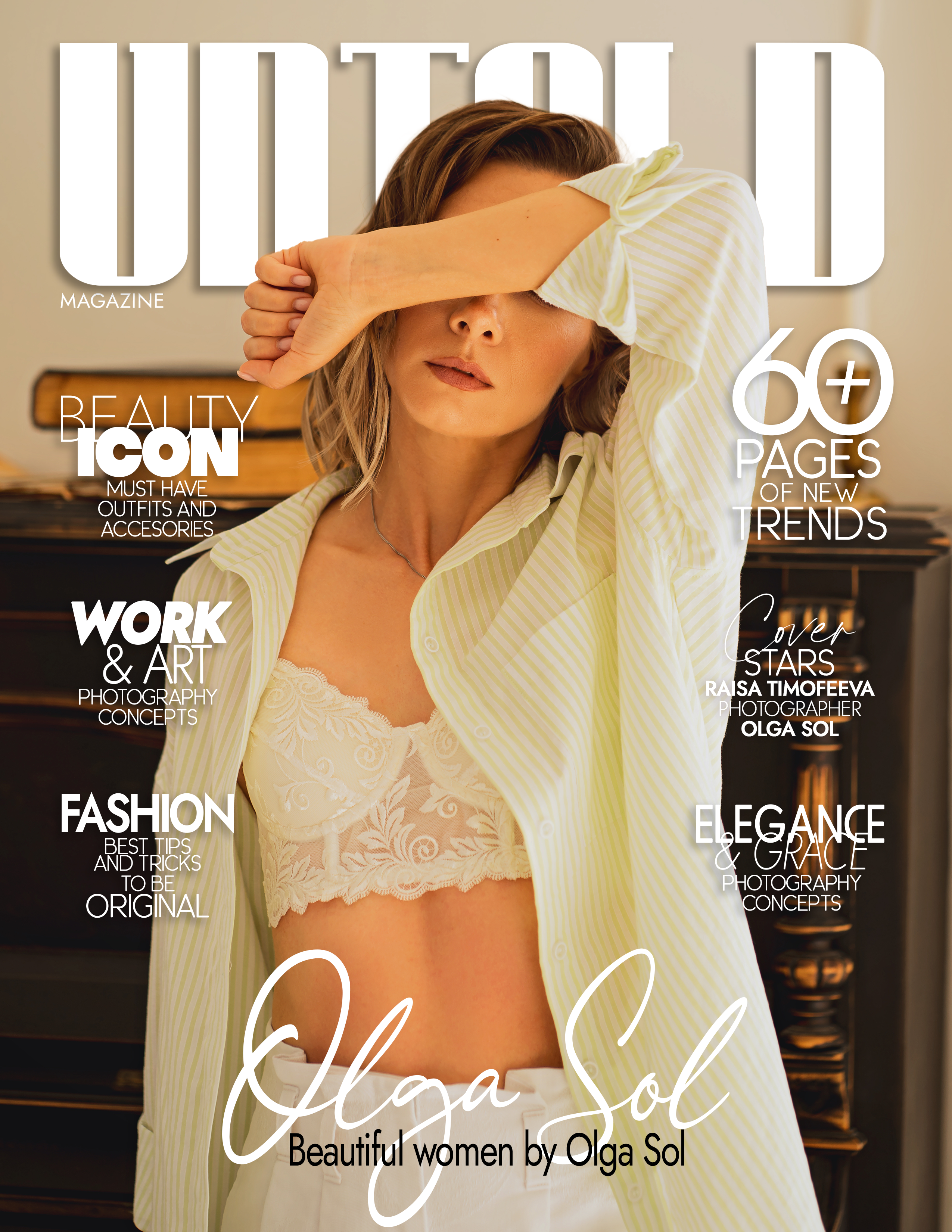 Editorial & Fashion. Фотограф Olga Sol — Портретная, семейная и контент-съемка