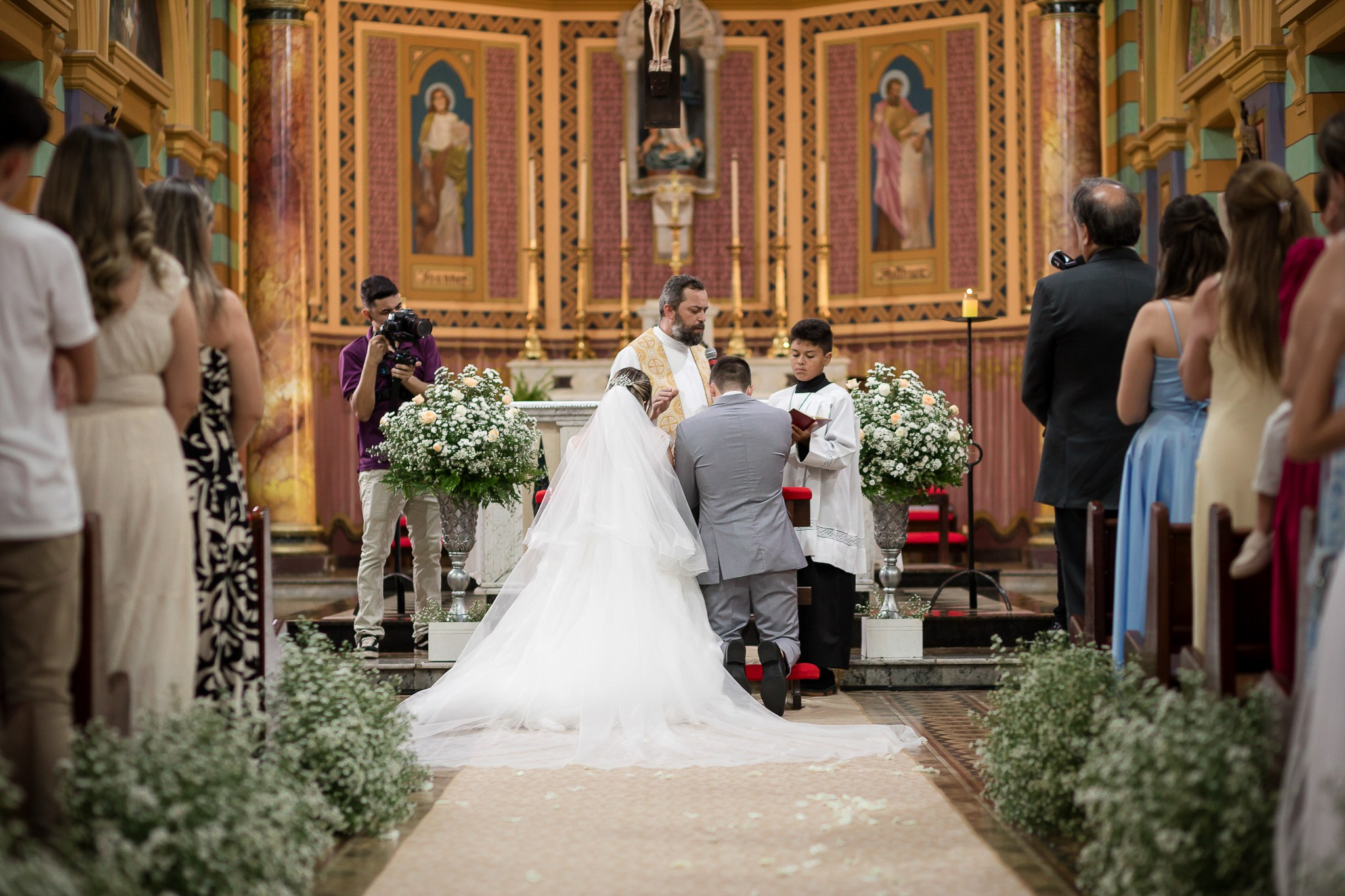 NETO E NAYARA CERIMONIAL COMPLETO. Fotógrafo de casamento