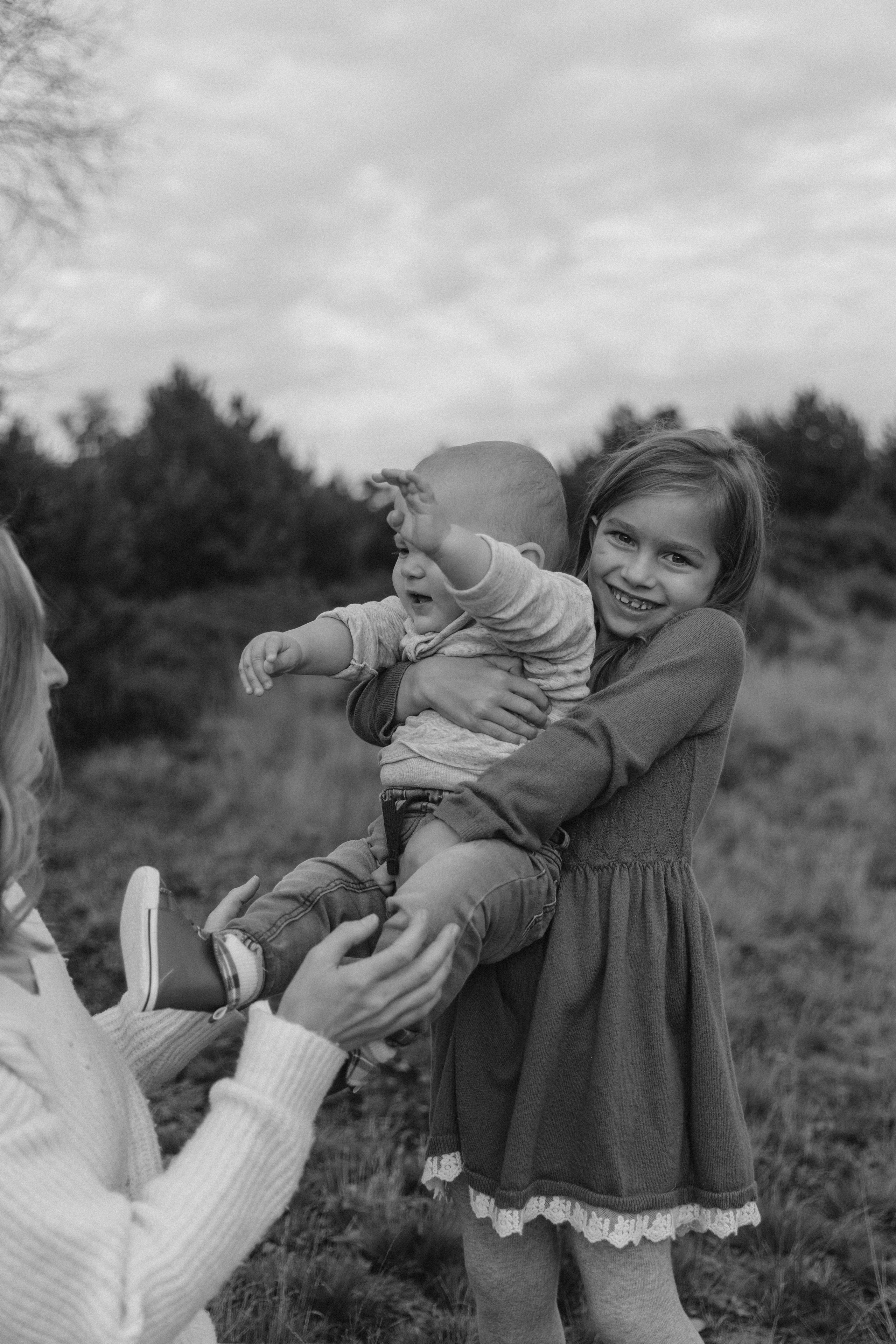 A family day captured. True self