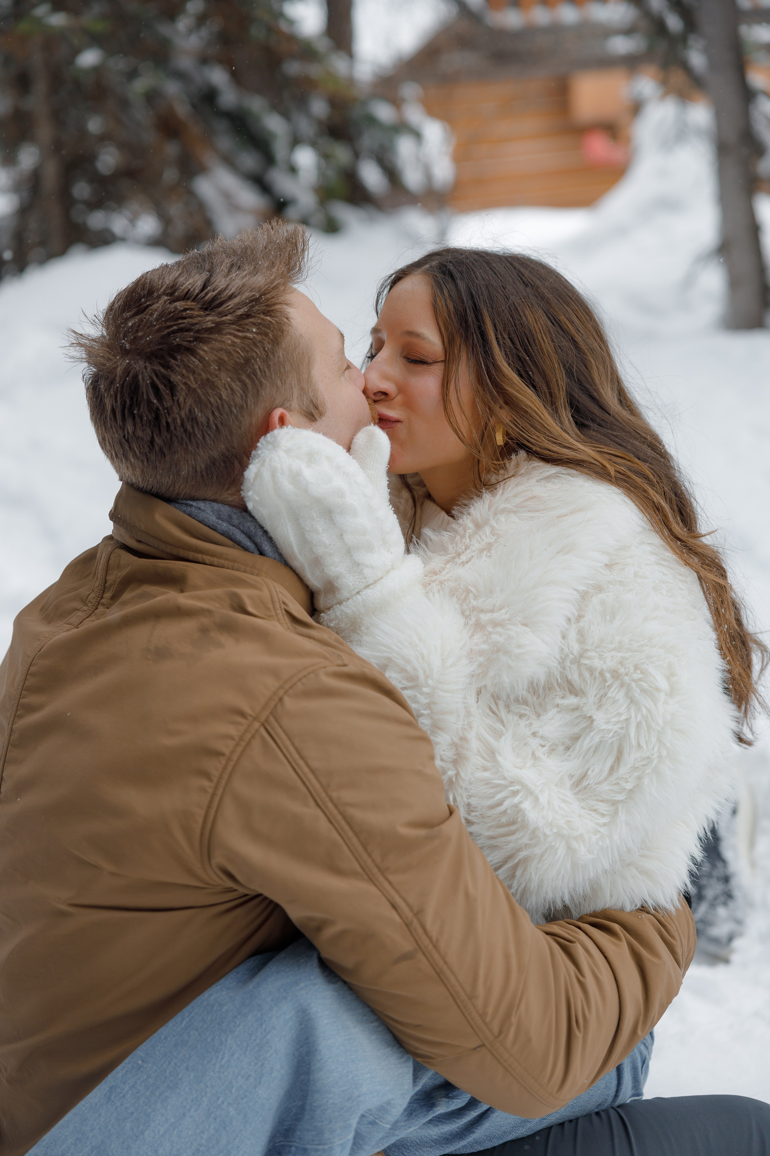Lake Louise engagement session. Home