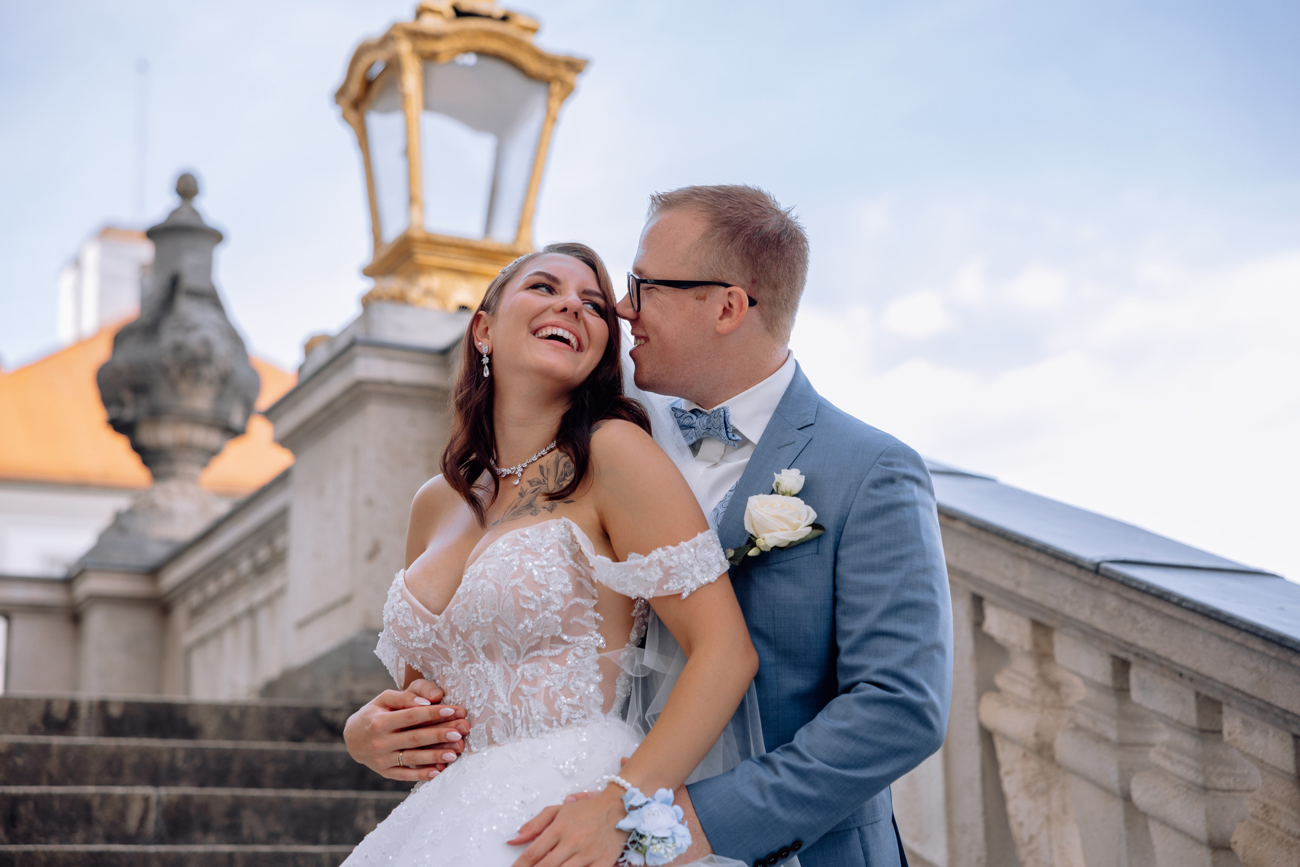 Hochzeit im Schlosscafé im Palmenhaus & Schloss Nymphenburg. Hochzeitsfotograf München Taufe Familienfotograf Tanja Mauke