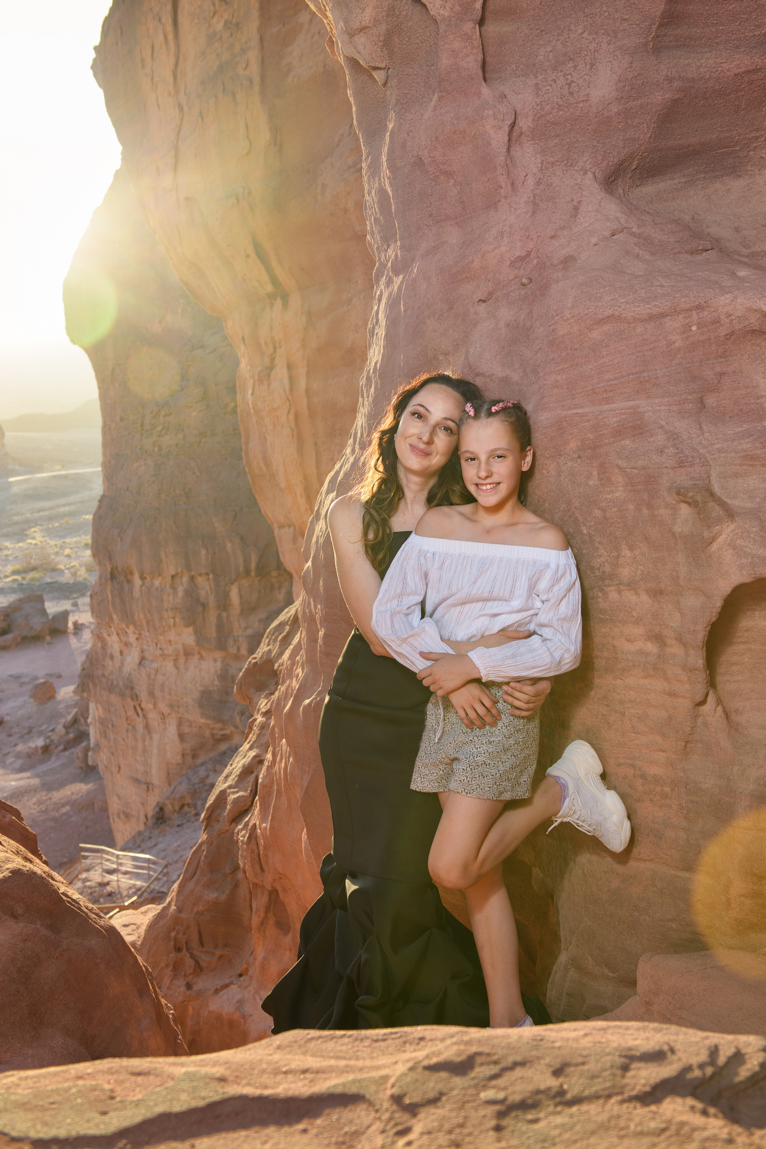 Vivi's Batmizva in the Timna desert. Семейный детский беременности love-story фотограф Эйлат Израиль Ольга Амчиславски