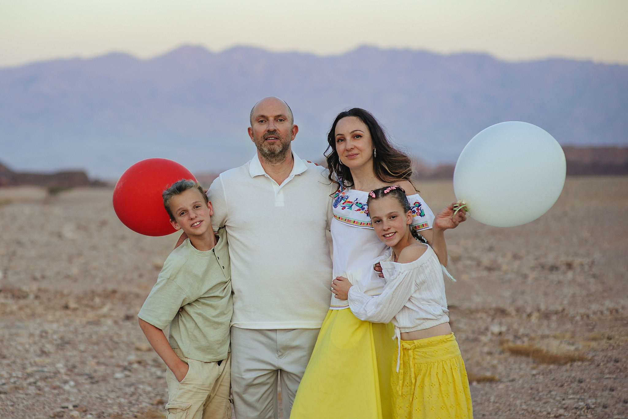 Vivi's Batmizva in the Timna desert. Семейный детский беременности love-story фотограф Эйлат Израиль Ольга Амчиславски