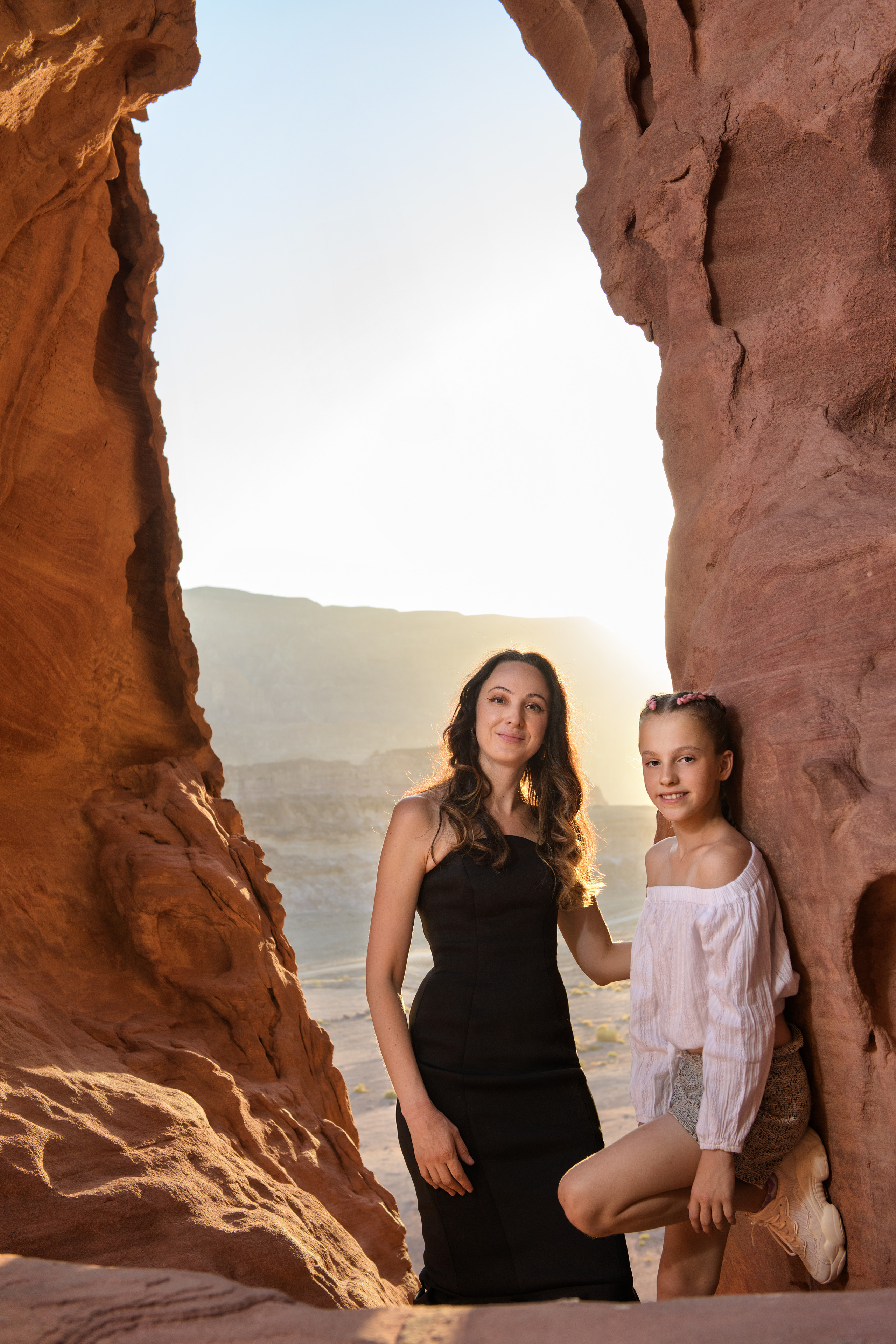 Vivi's Batmizva in the Timna desert. Семейный детский беременности love-story фотограф Эйлат Израиль Ольга Амчиславски