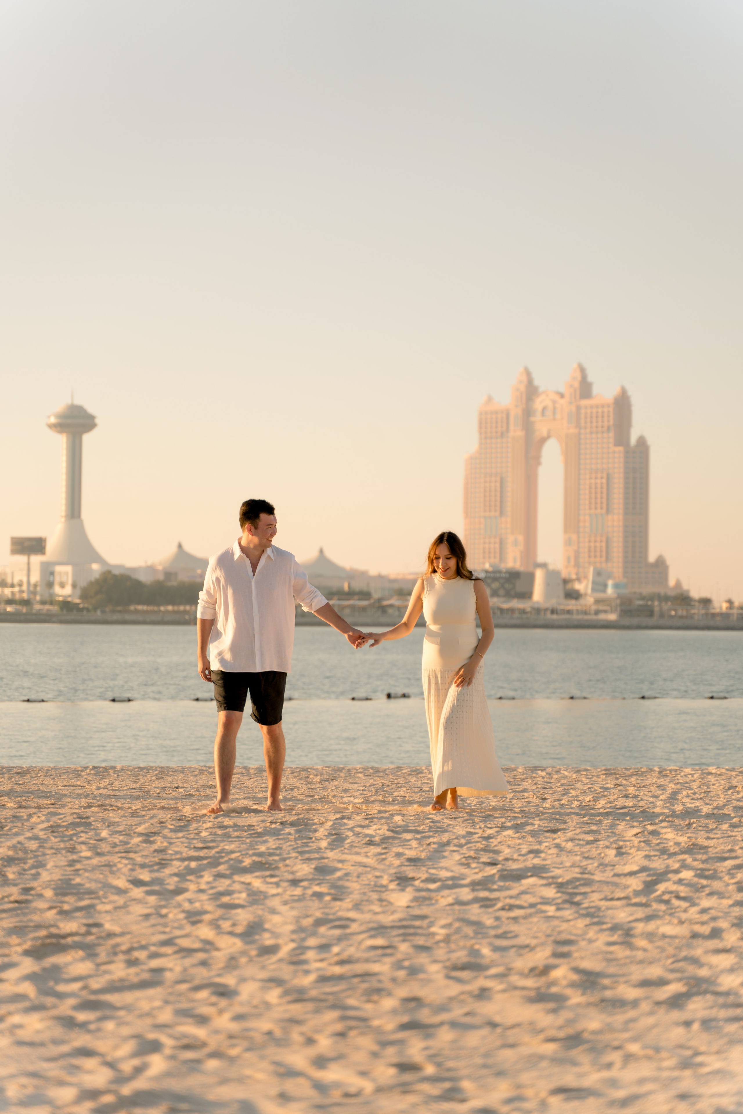 Парная фотосъемка. Фотограф в Абу Даби Марина