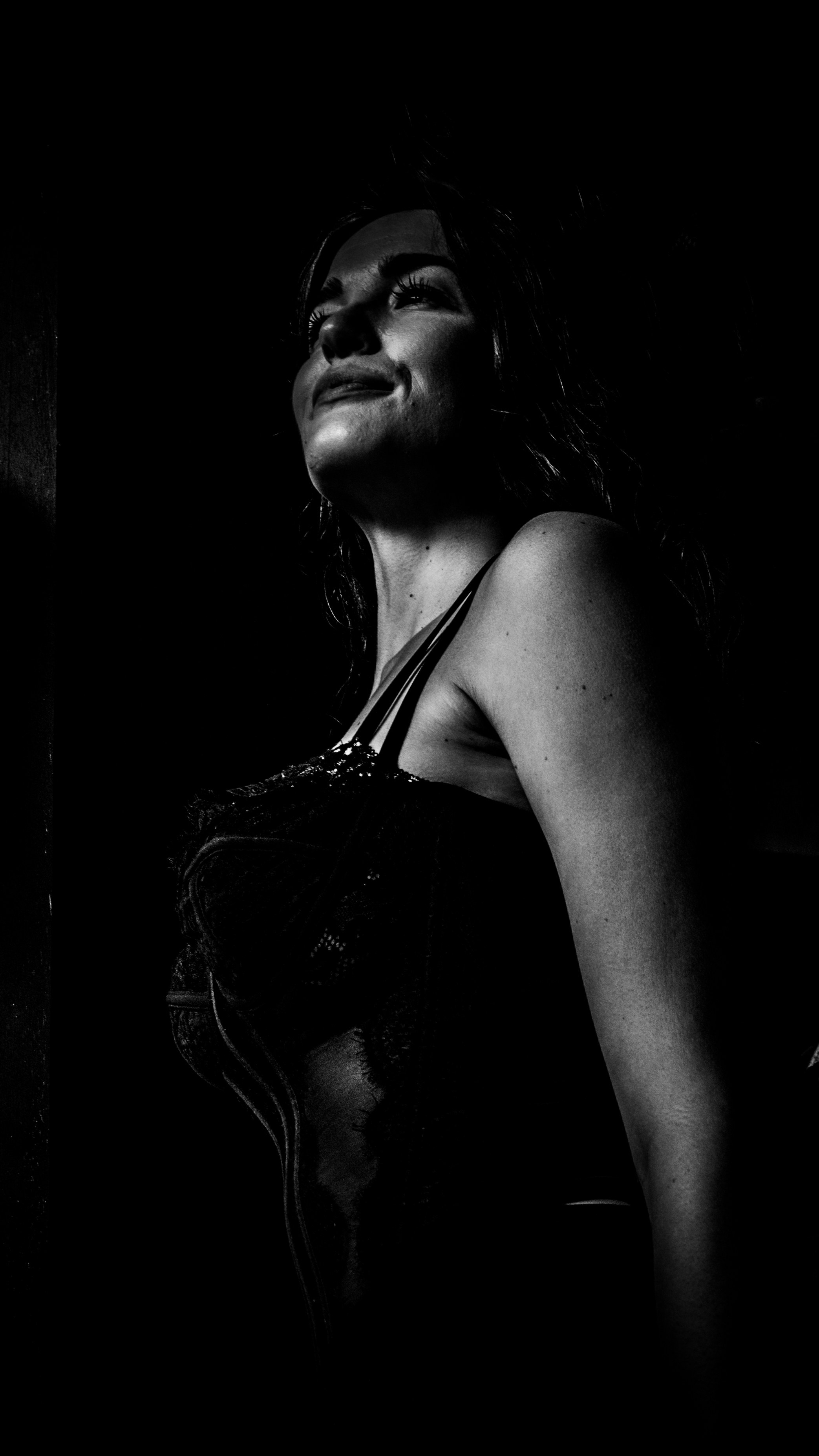 Burn Black and White Series. Out and About 239