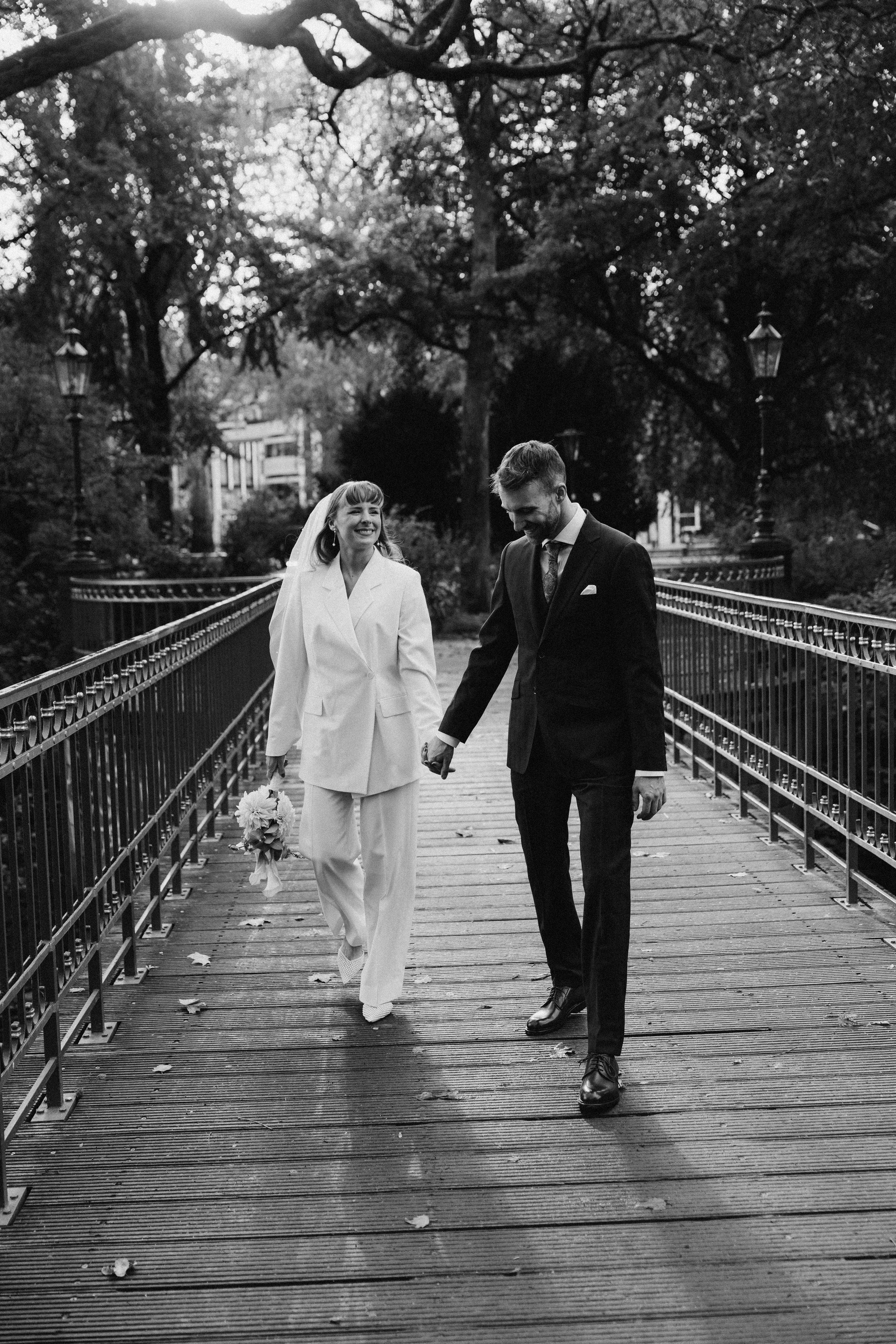 Hannah & Kai Düsseldorf. Hochzeitfotografin Düsseldorf, NRW Nadja Holzmann