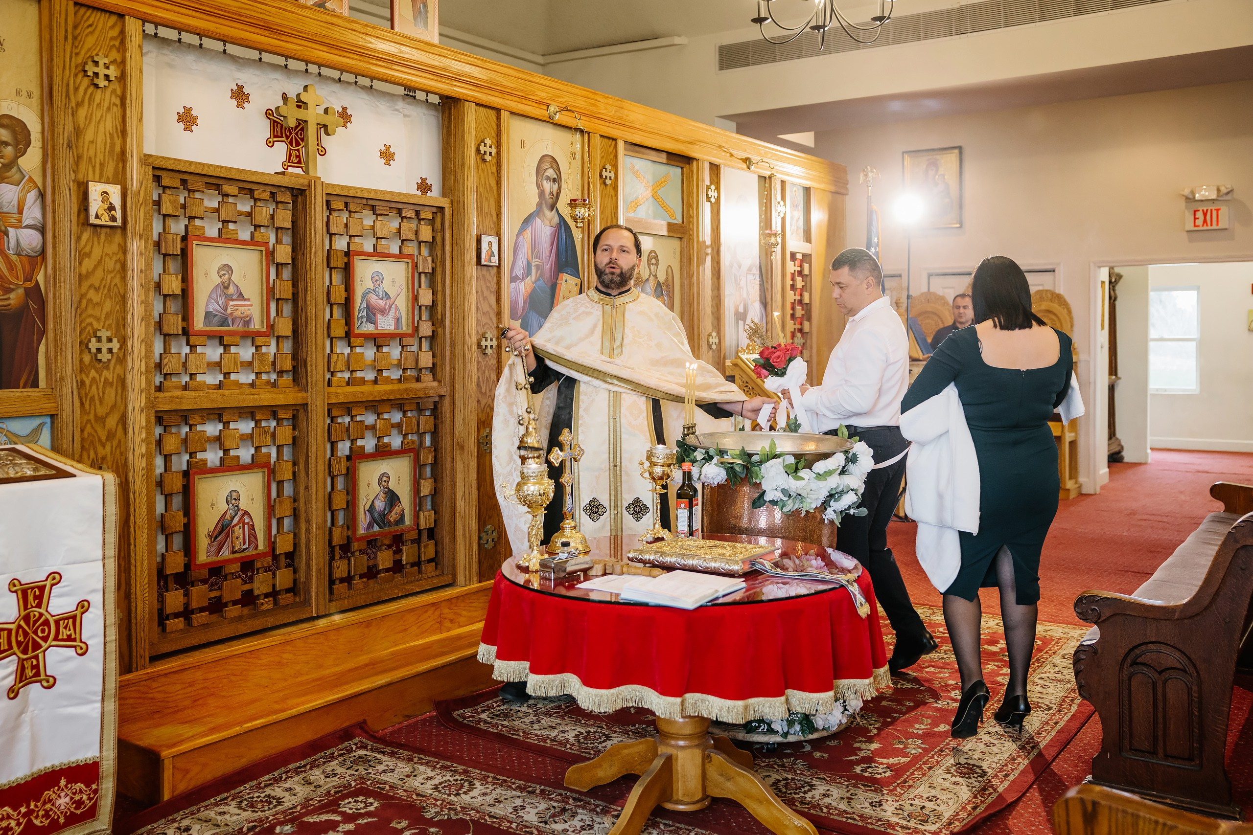 11.23.2024 Christening. Wedding family event photographer in Chicago Nick Yushevich