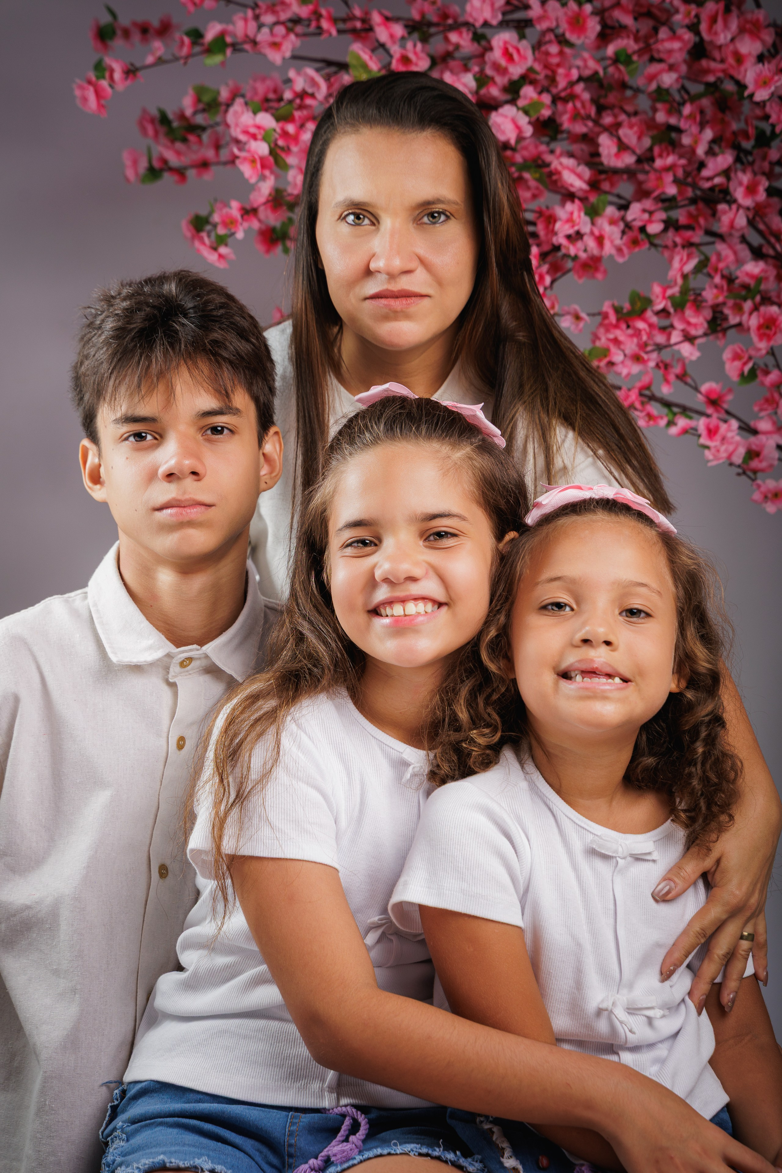 Dia das Mães — Kaly e filhos. Lucas Edgard, Fotógrafo em Teresina — PI. Família, Festas, Casais, Gestantes e Retratos Profissionais