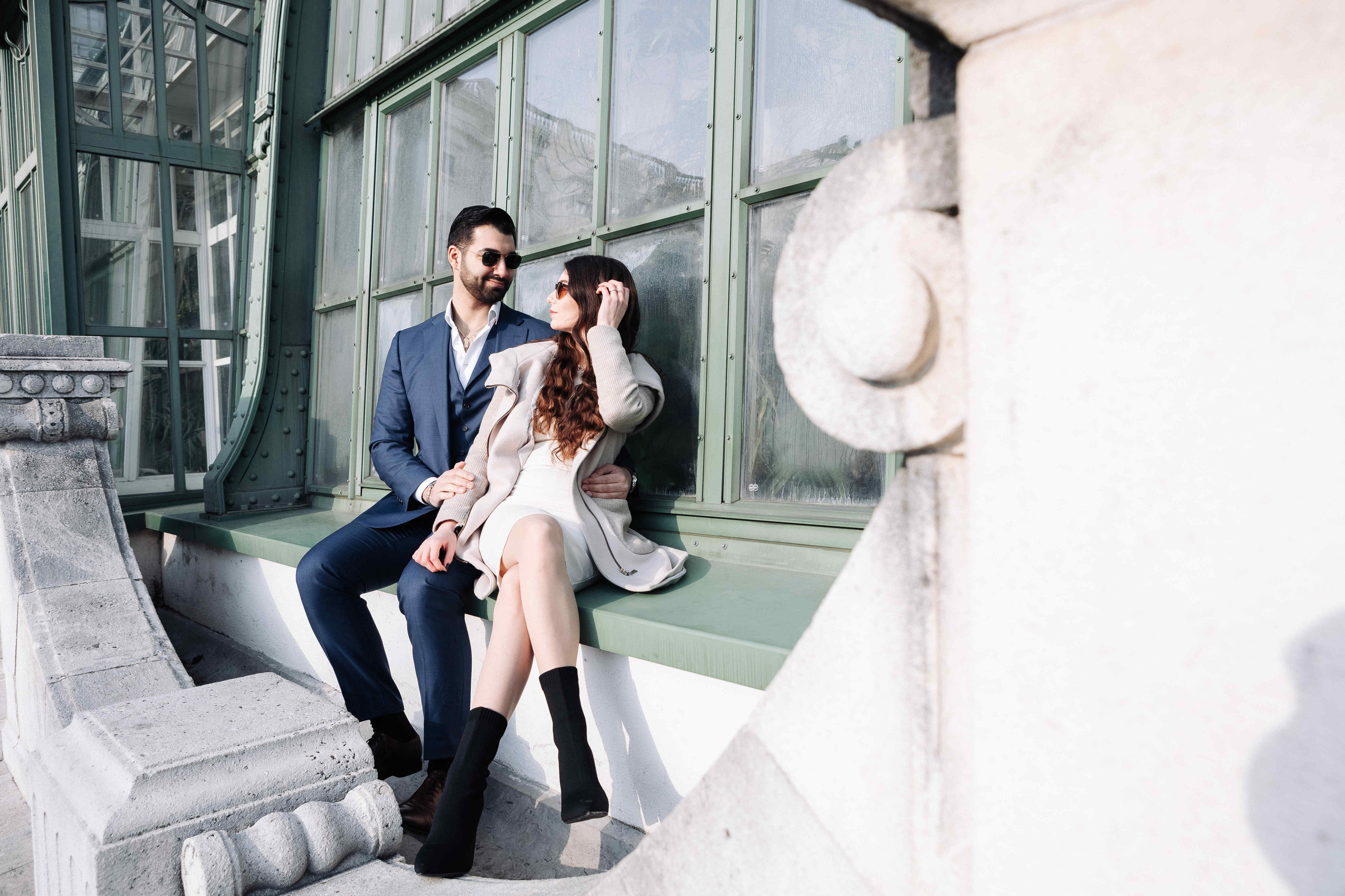 A LOVE STORY IN VIENNA. PHOTOGRAPHER IN ISRAEL