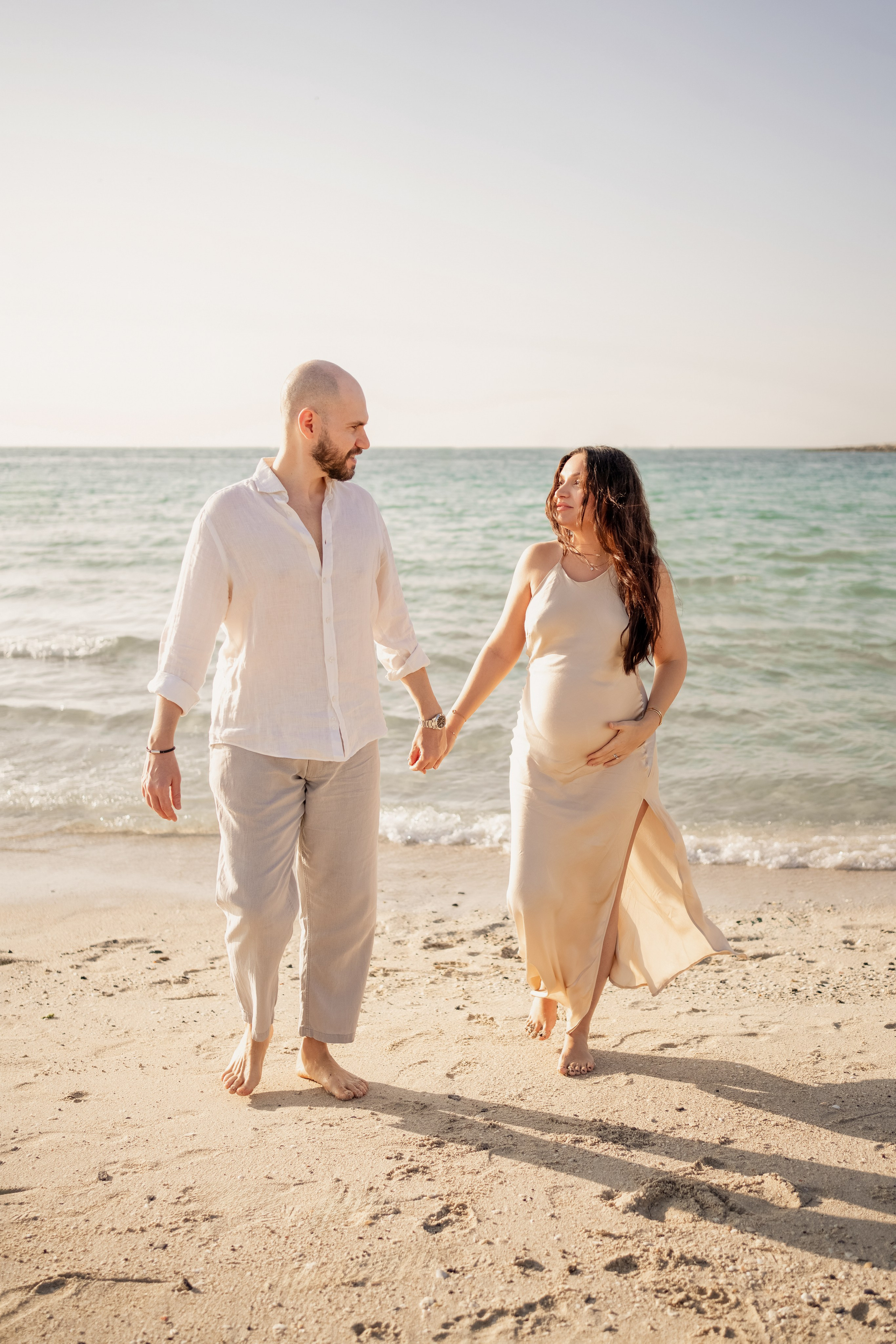 Sunset by the Burj Al Arab. Angela Iakovleva — Family Photographer in Dubai
